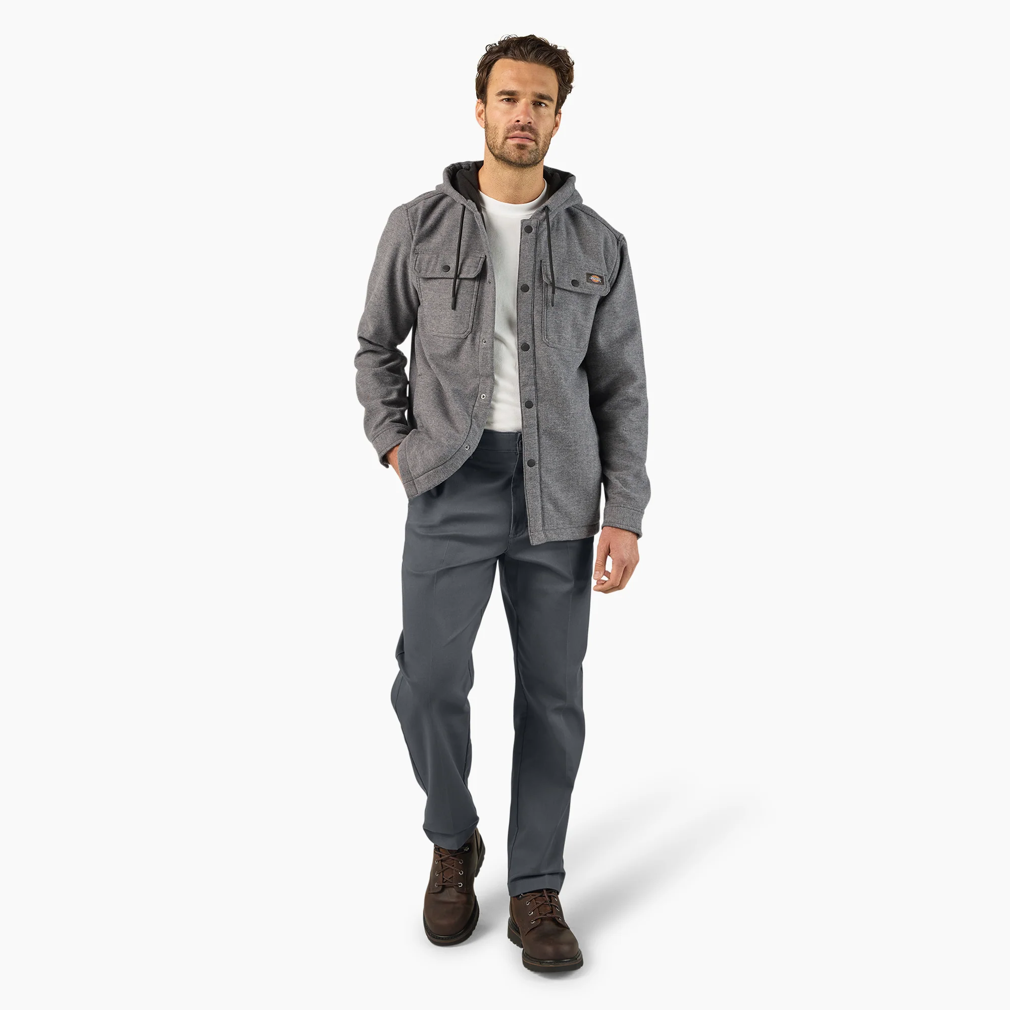Relaxed Fit Shirt Jacket 4 Relaxed Fit Shirt Jacket
