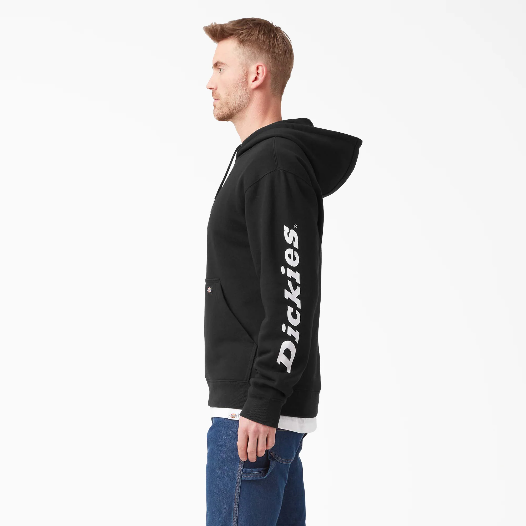 Water Repellent Sleeve Logo Hoodie 3 Water Repellent Sleeve Logo Hoodie