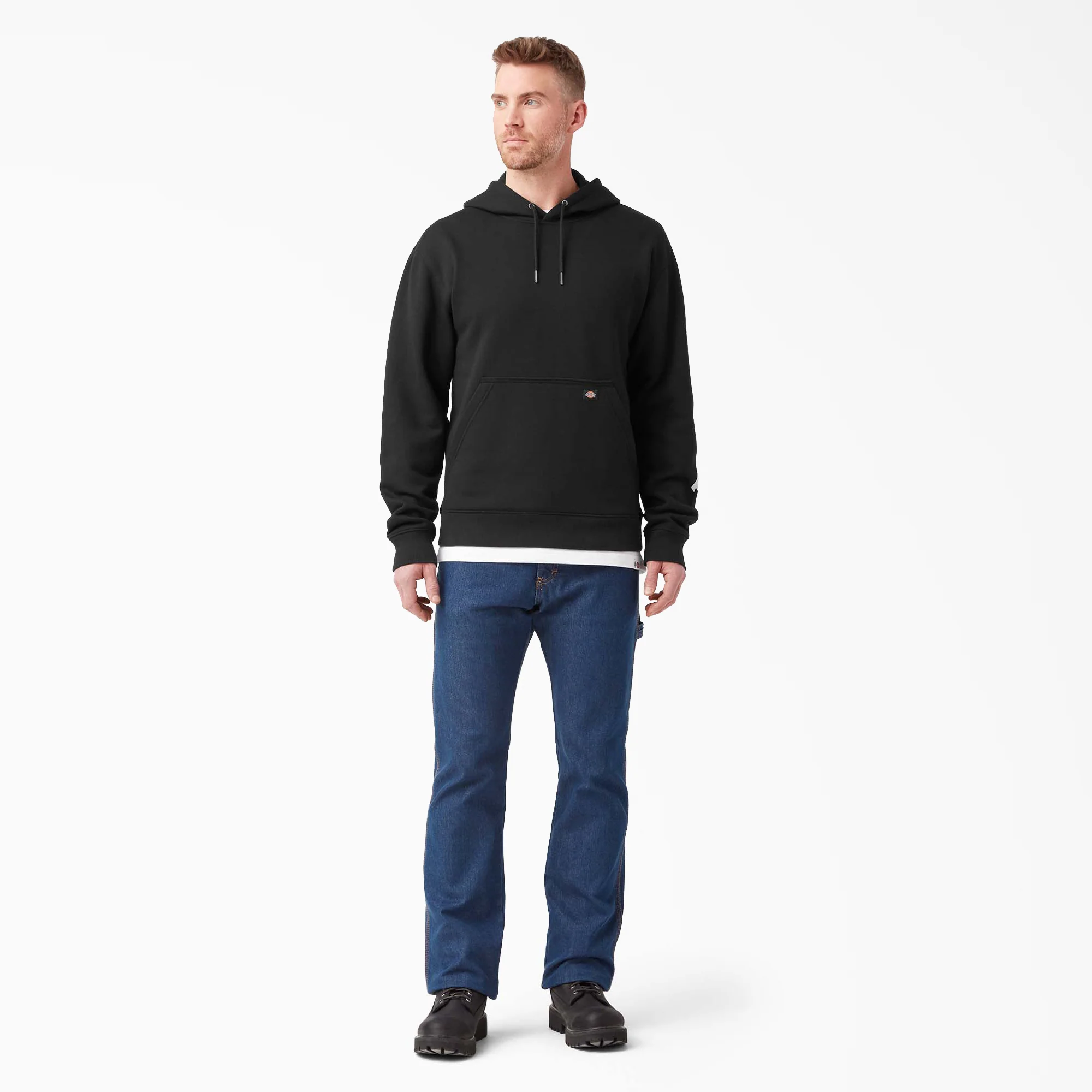 Water Repellent Sleeve Logo Hoodie 4 Water Repellent Sleeve Logo Hoodie