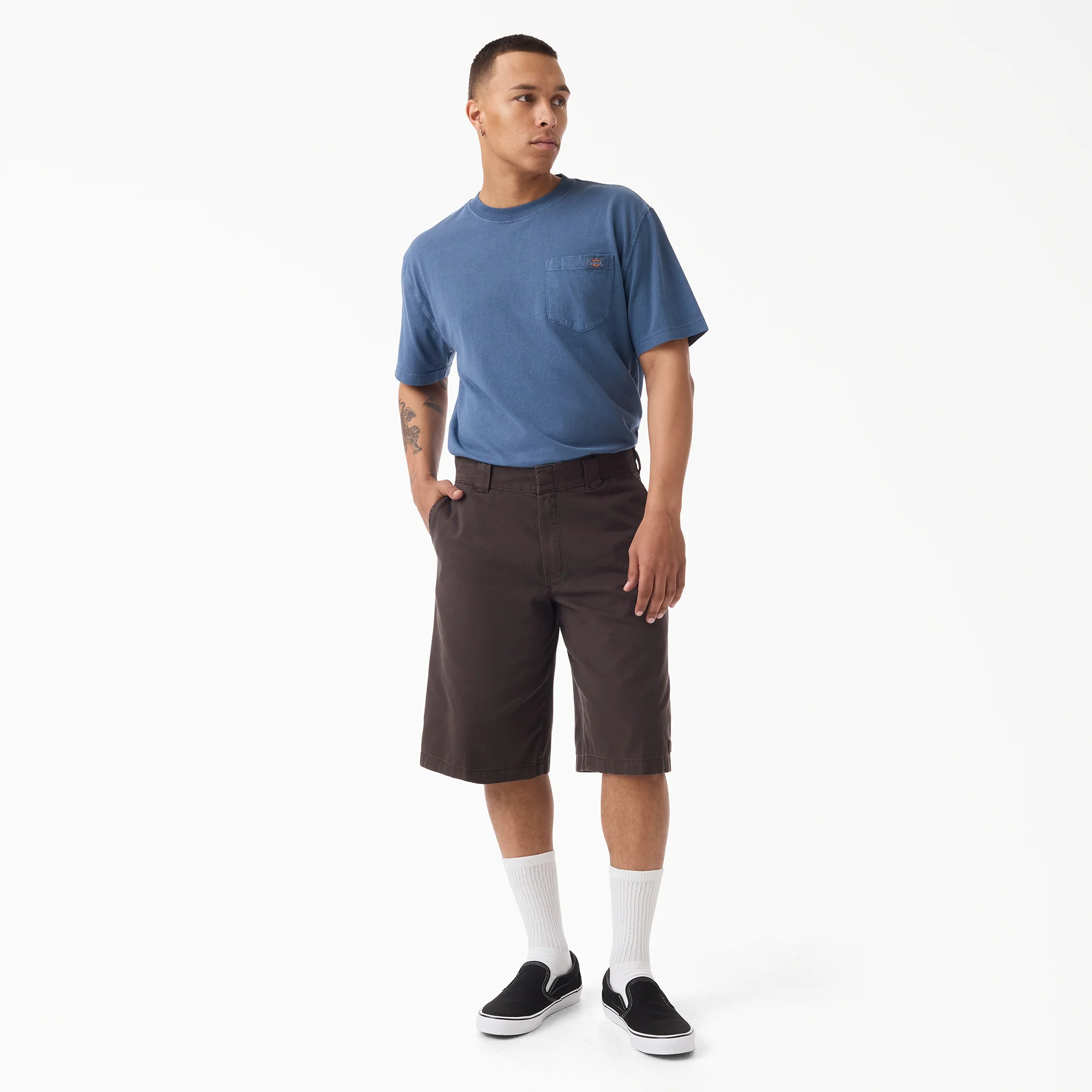 Worn In Loose Work Shorts, 13" 4 Worn In Loose Work Shorts, 13"