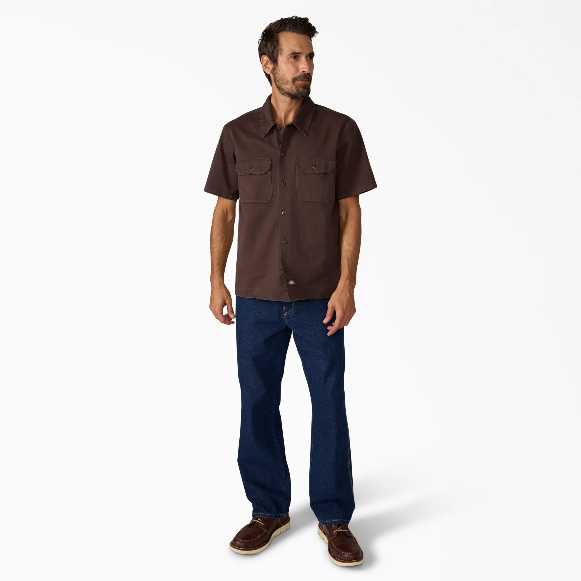 Worn In Solid Work Shirt 4 Worn In Solid Work Shirt