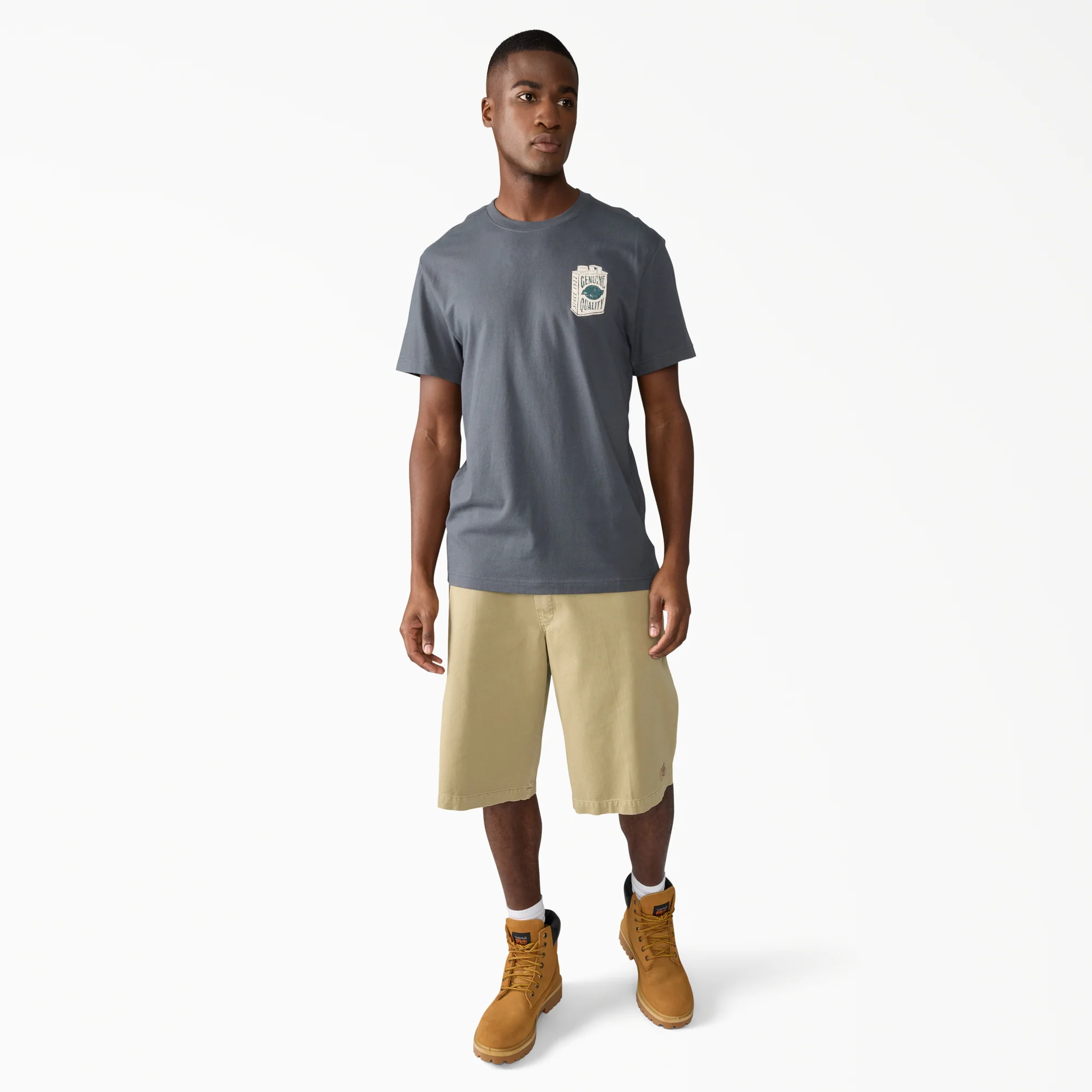 Worn In Loose Work Shorts, 13" 4 Worn In Loose Work Shorts, 13"