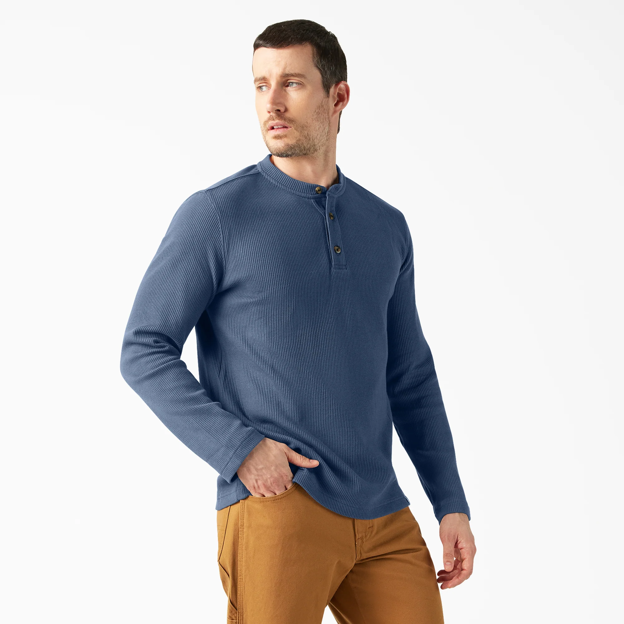 Henley Thermal Shirt 4 Henley Thermal Shirt