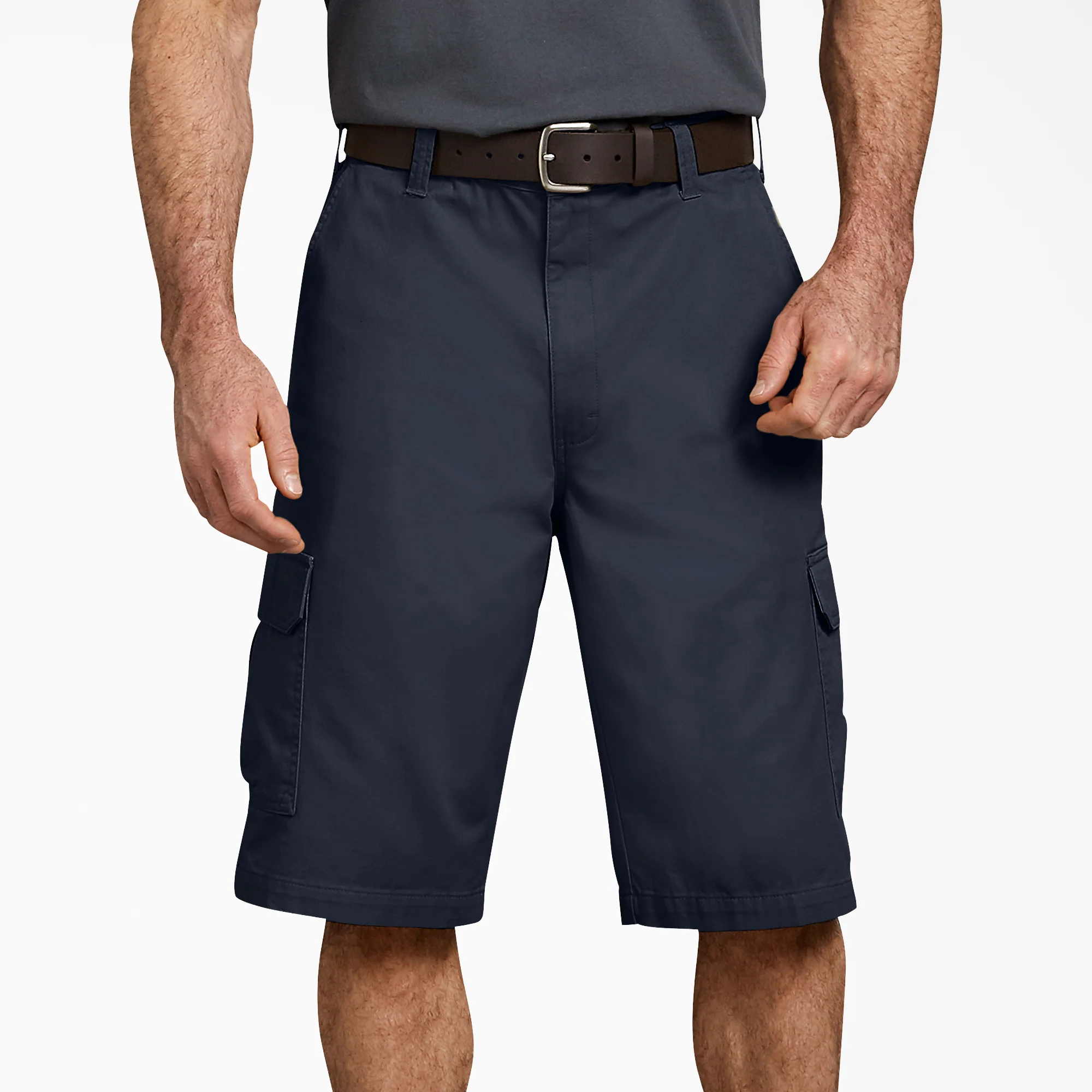 Loose Fit Cargo Shorts, 13" 3 Loose Fit Cargo Shorts, 13"