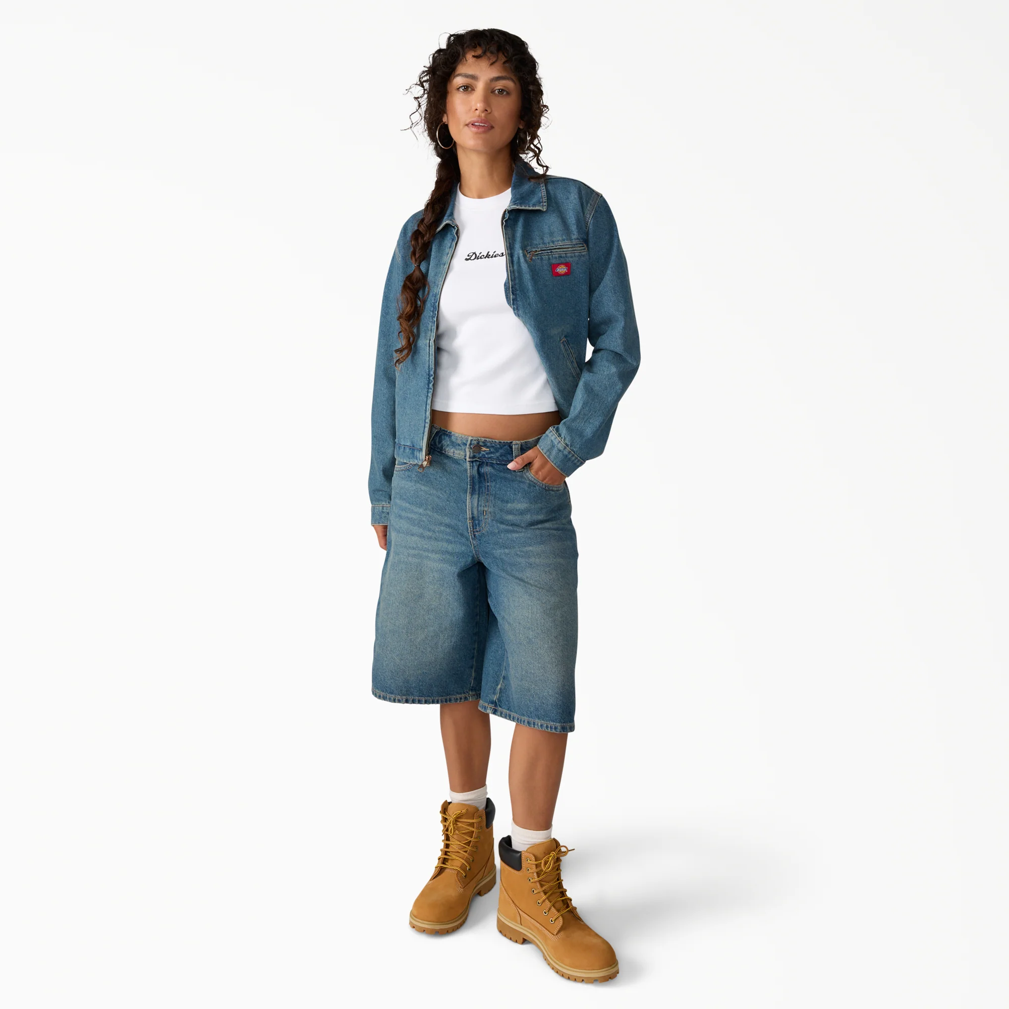Women's Denim Painter Jacket 4 Women's Denim Painter Jacket