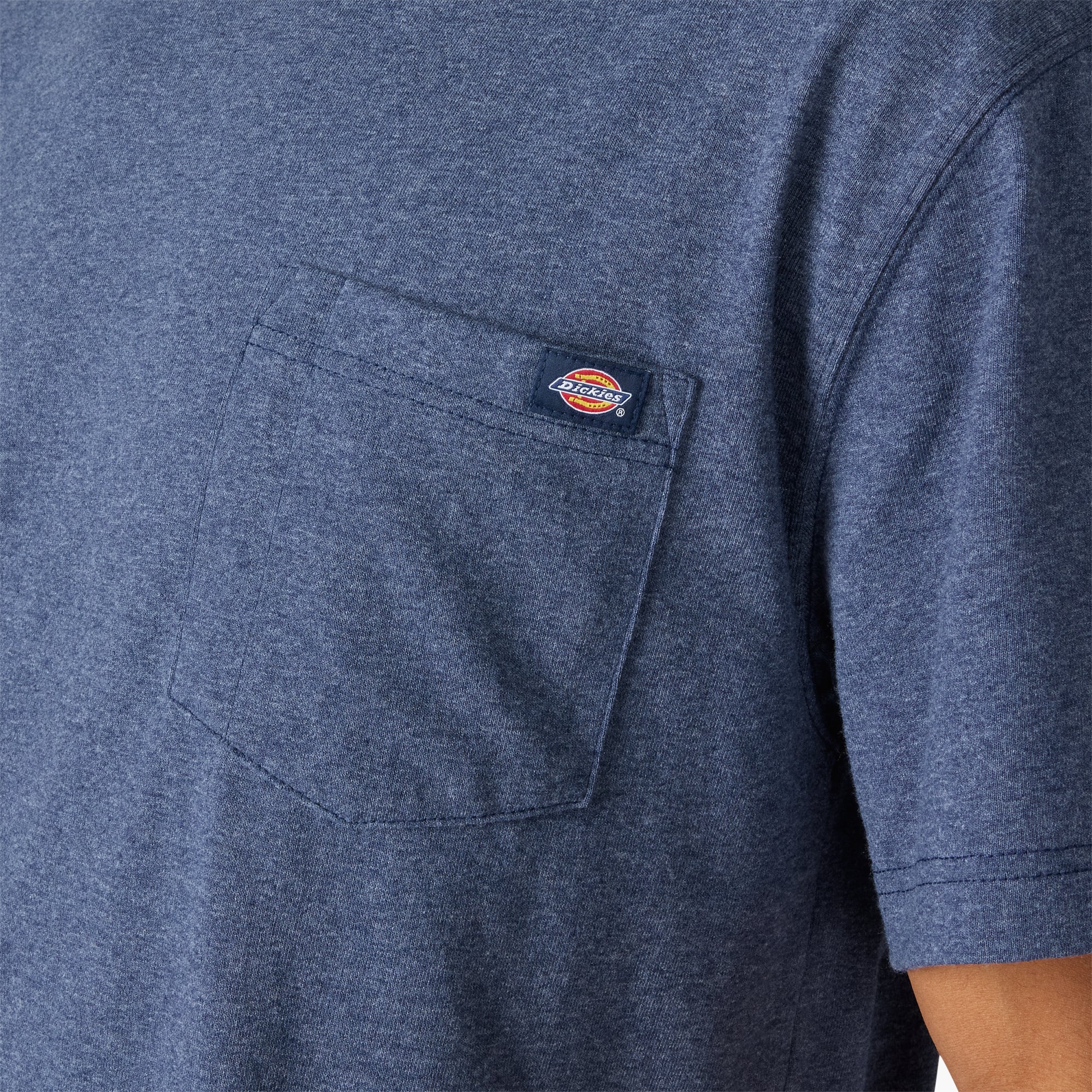 Heavyweight Heathered Short Sleeve Pocket T-Shirt 5 Heavyweight Heathered Short Sleeve Pocket T-Shirt