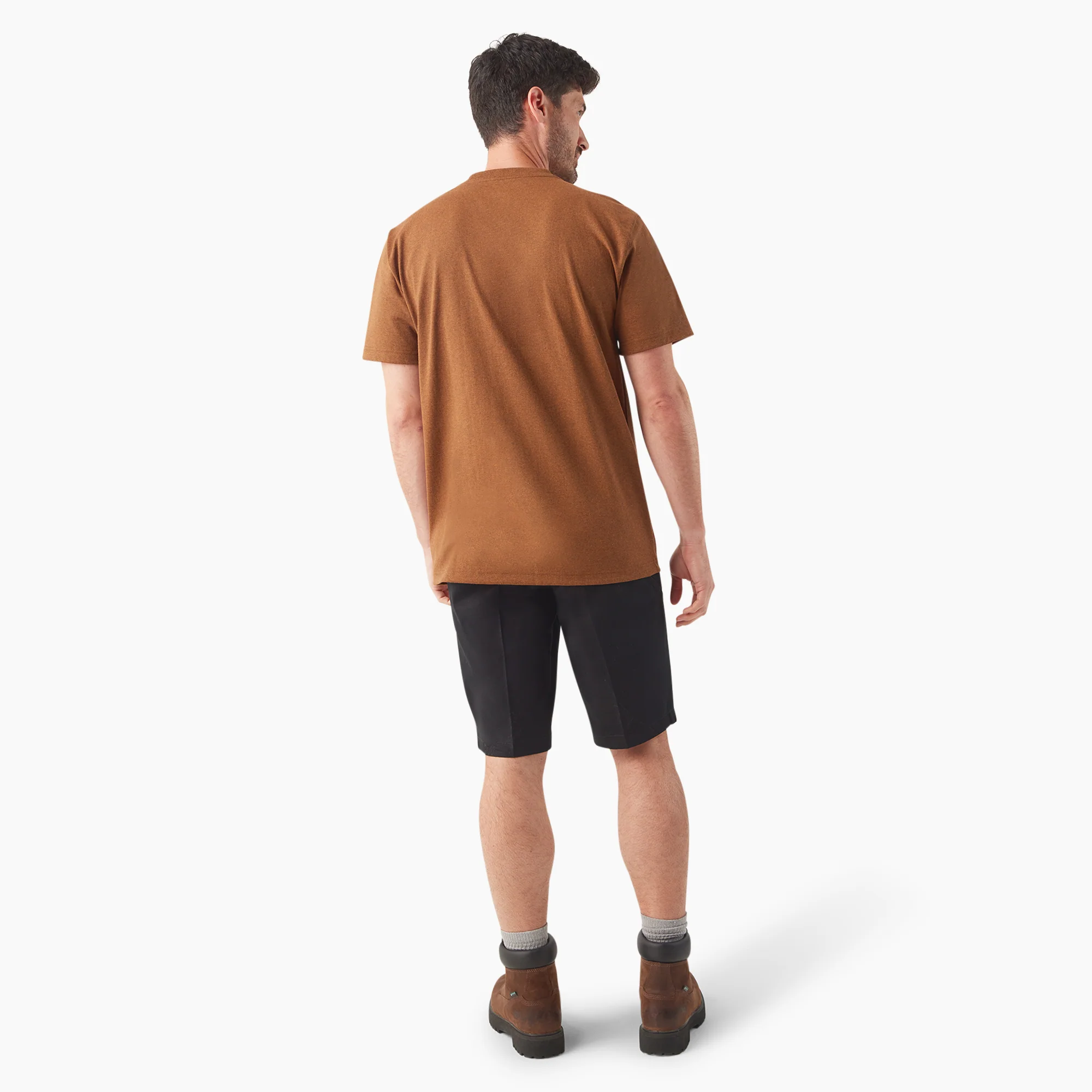 Heavyweight Heathered Short Sleeve Pocket T-Shirt 5 Heavyweight Heathered Short Sleeve Pocket T-Shirt