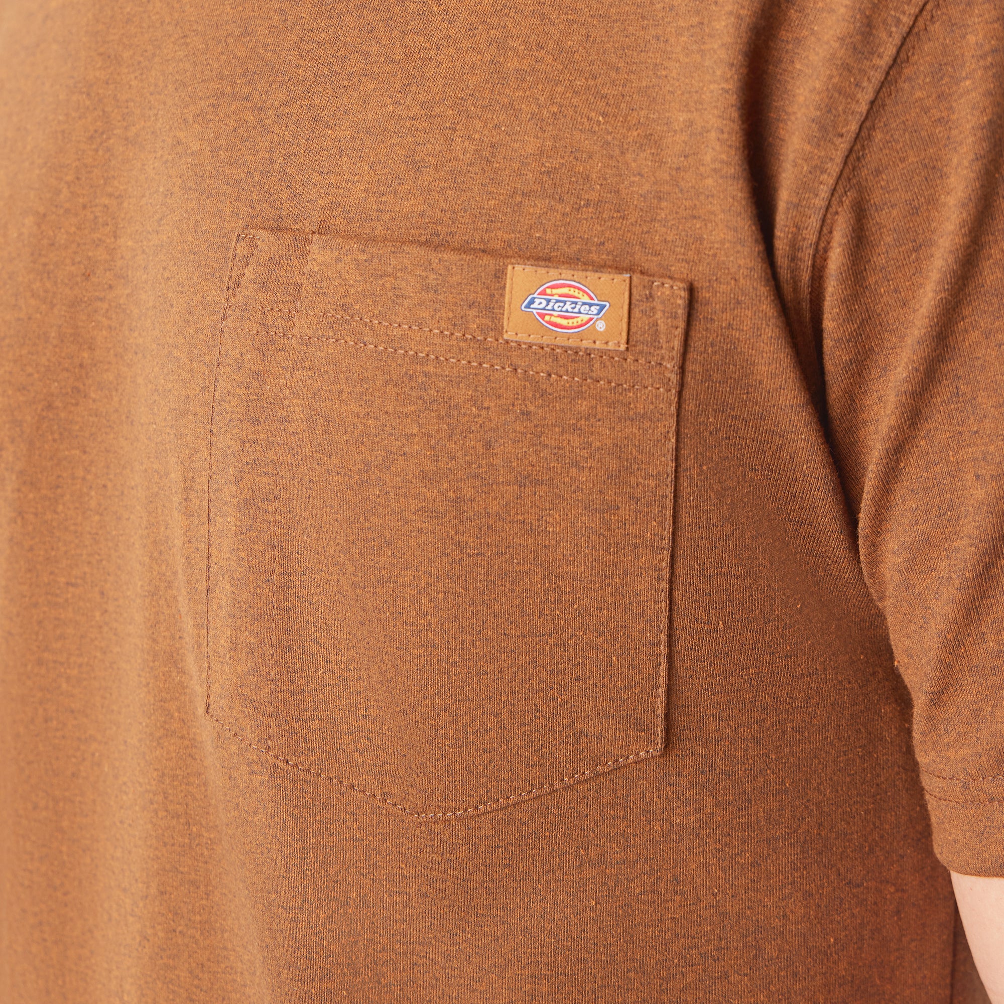 Heavyweight Heathered Short Sleeve Pocket T-Shirt 6 Heavyweight Heathered Short Sleeve Pocket T-Shirt