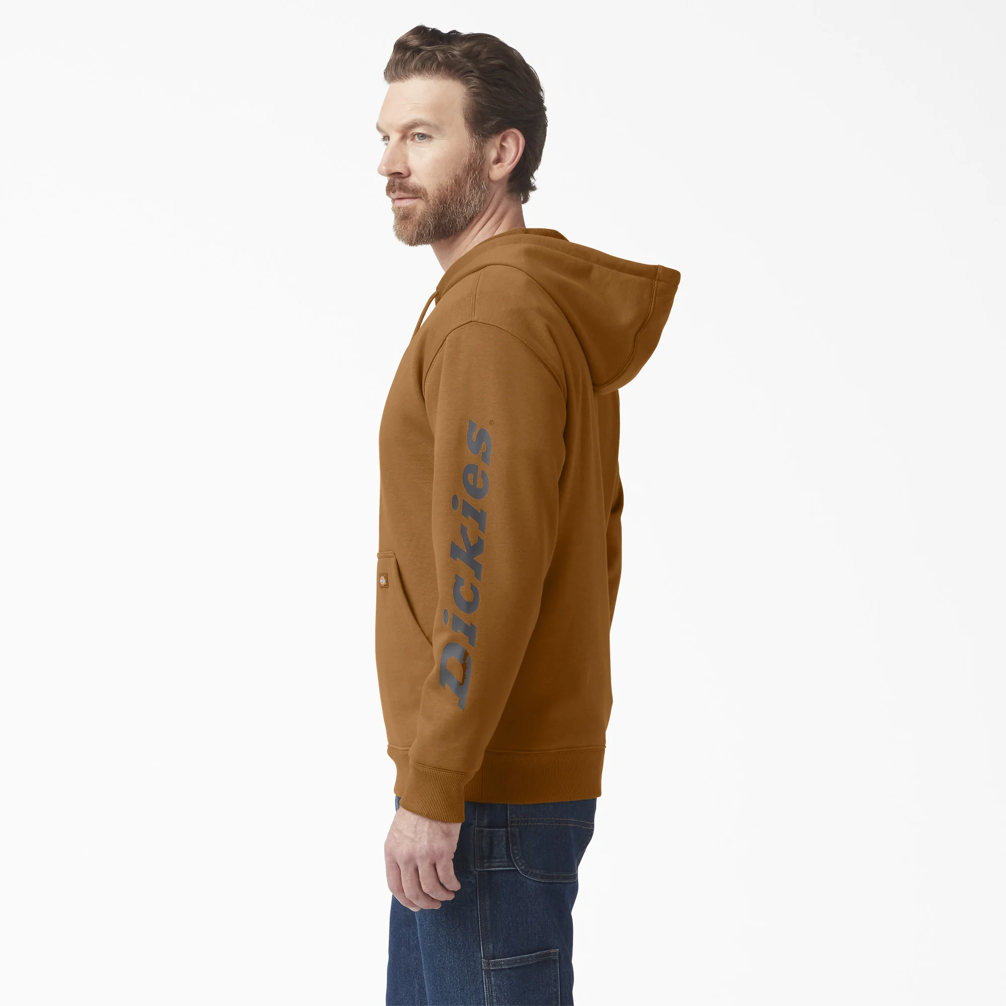 Water Repellent Sleeve Logo Hoodie 3 Water Repellent Sleeve Logo Hoodie