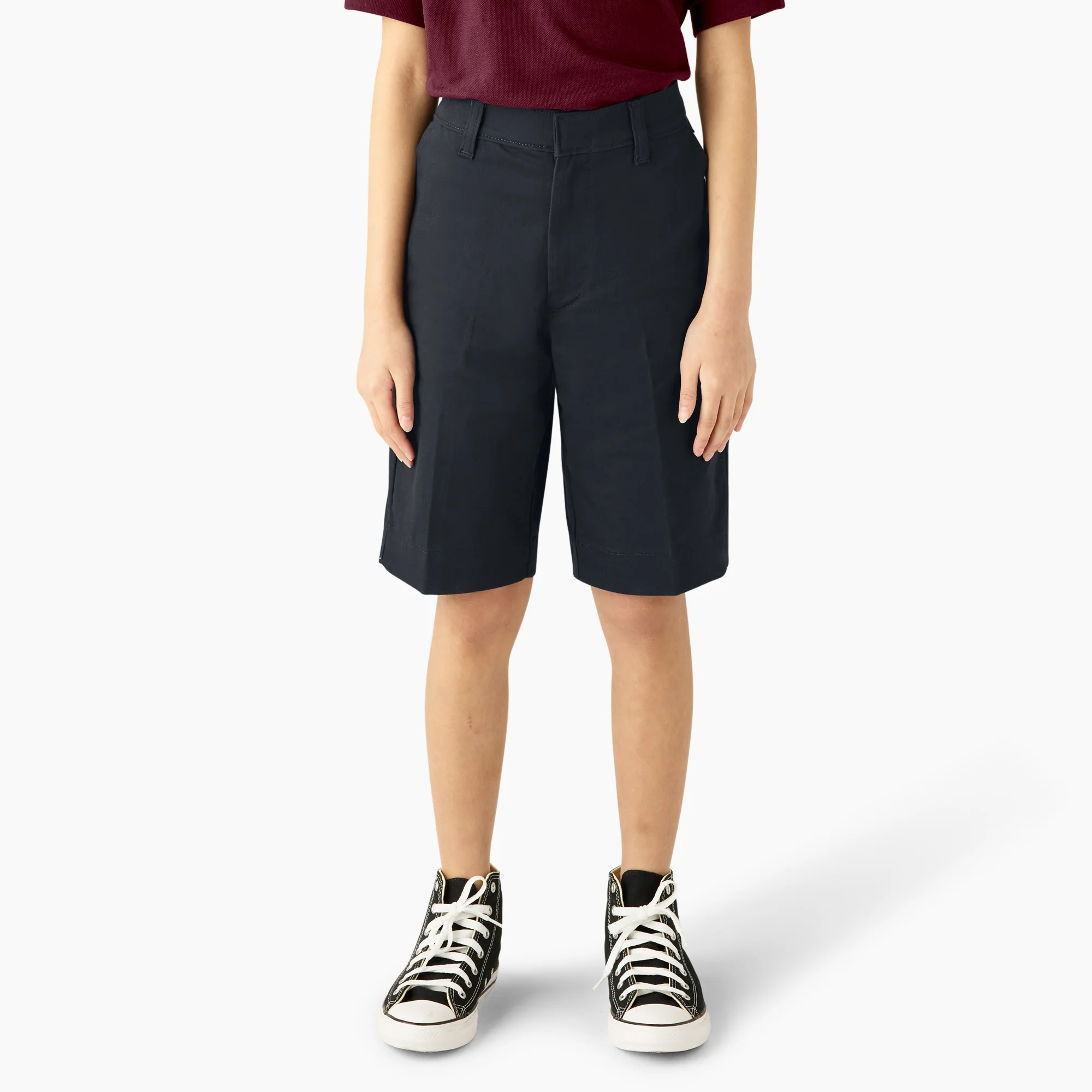 Girls' Classic Fit Bermuda Shorts, 4-20