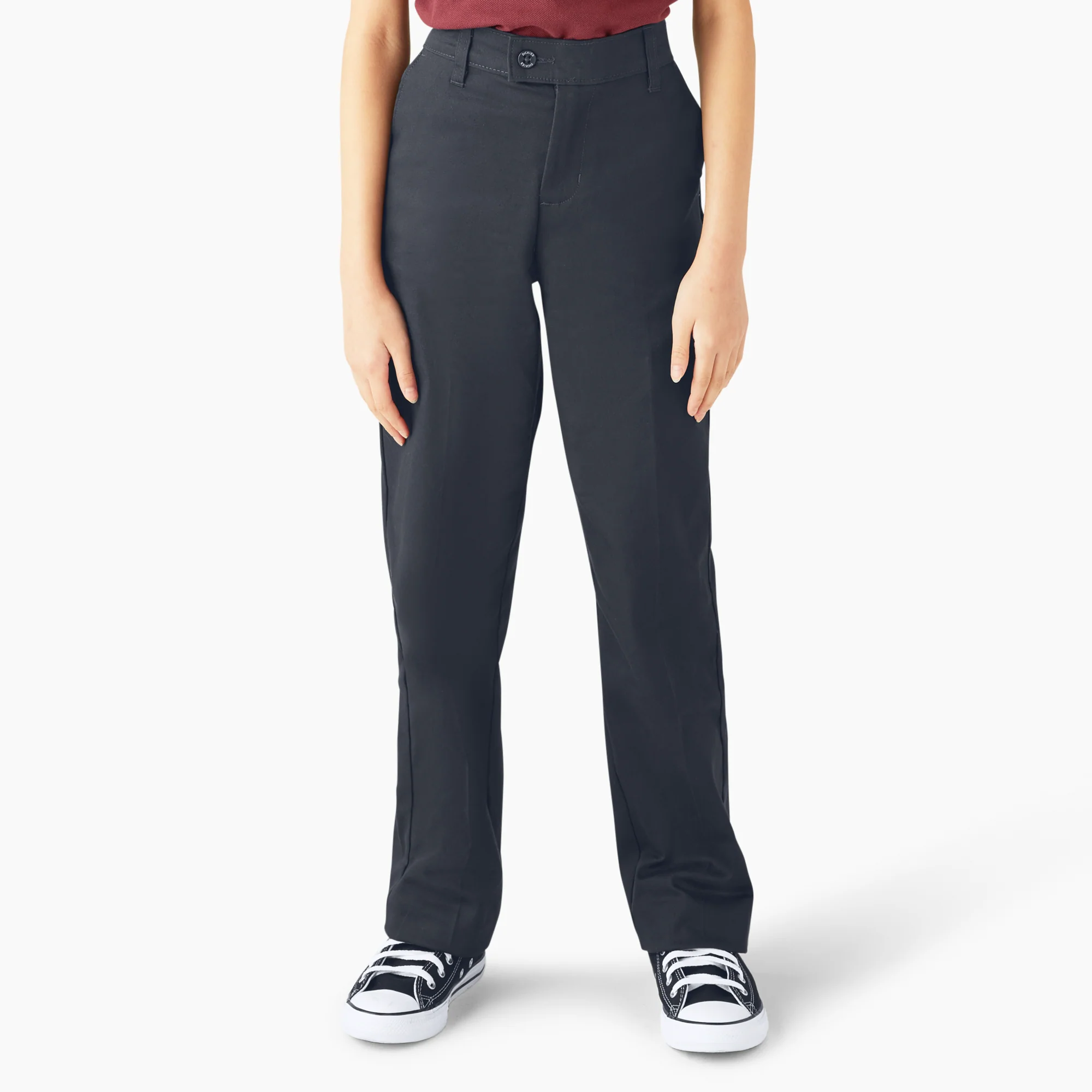 Girls' Slim Fit Pants, 4-20