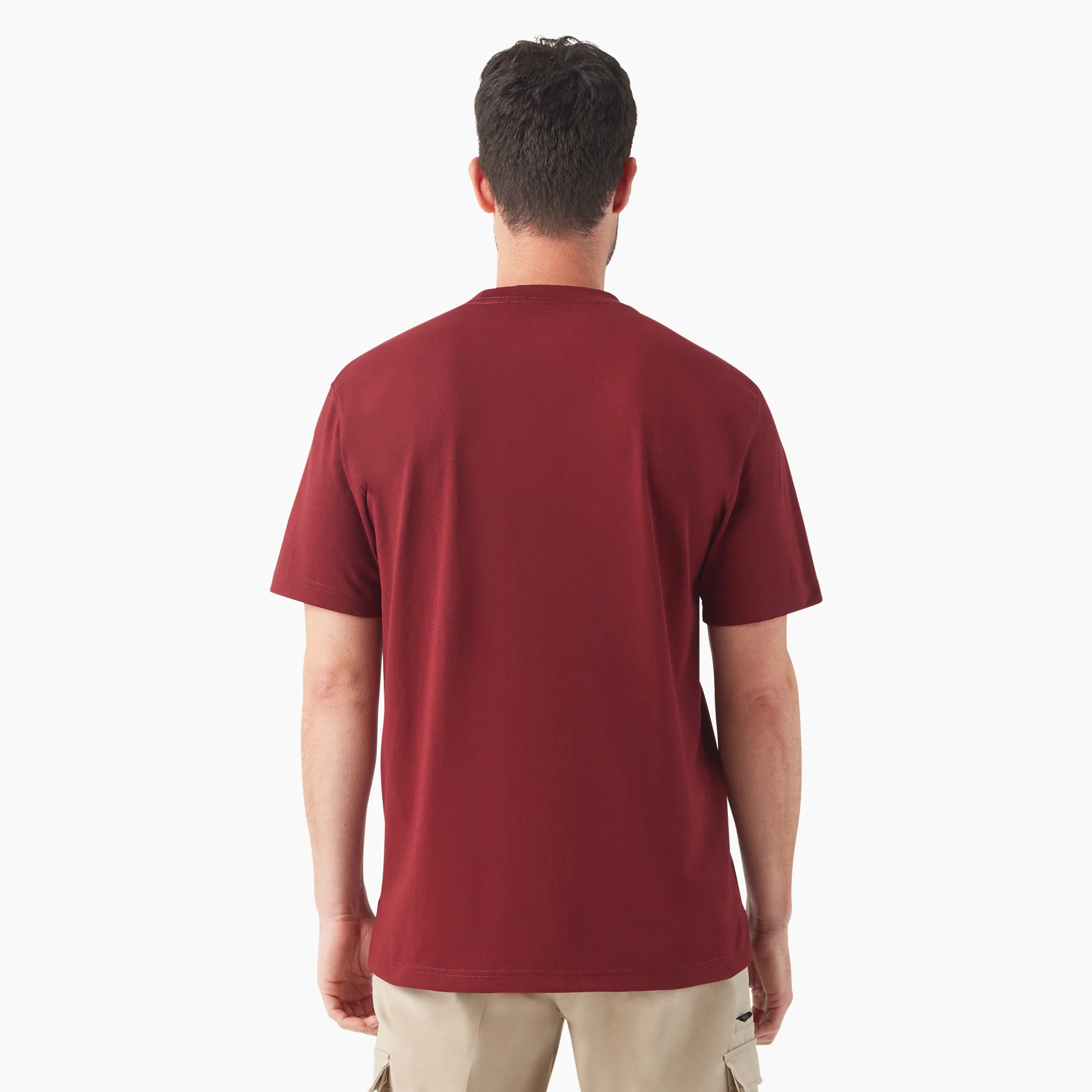 Heavyweight Heathered Short Sleeve Pocket T-Shirt 2 Heavyweight Heathered Short Sleeve Pocket T-Shirt
