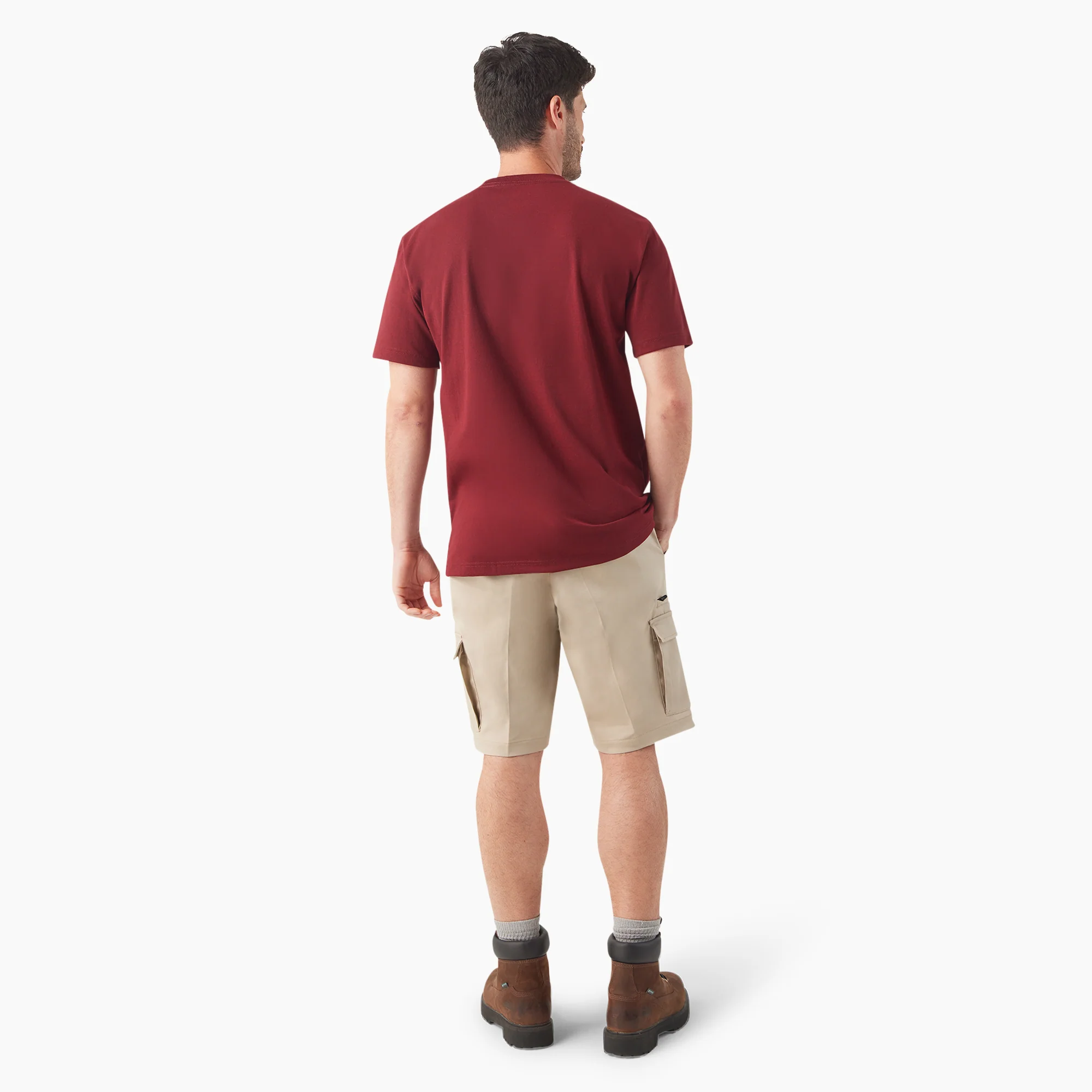 Heavyweight Heathered Short Sleeve Pocket T-Shirt 5 Heavyweight Heathered Short Sleeve Pocket T-Shirt