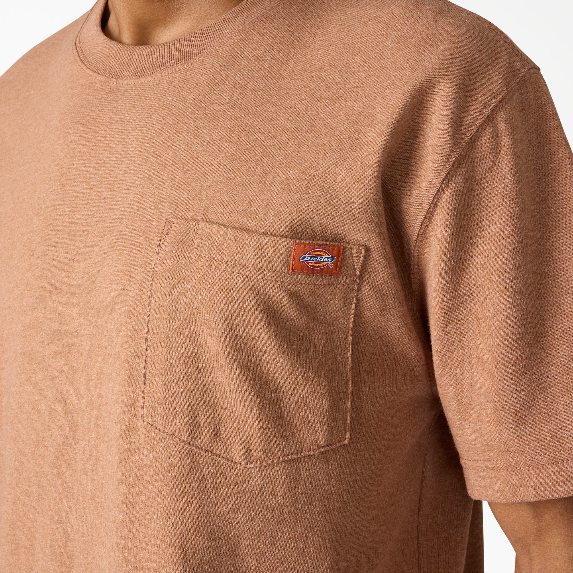 Heavyweight Heathered Short Sleeve Pocket T-Shirt 5 Heavyweight Heathered Short Sleeve Pocket T-Shirt