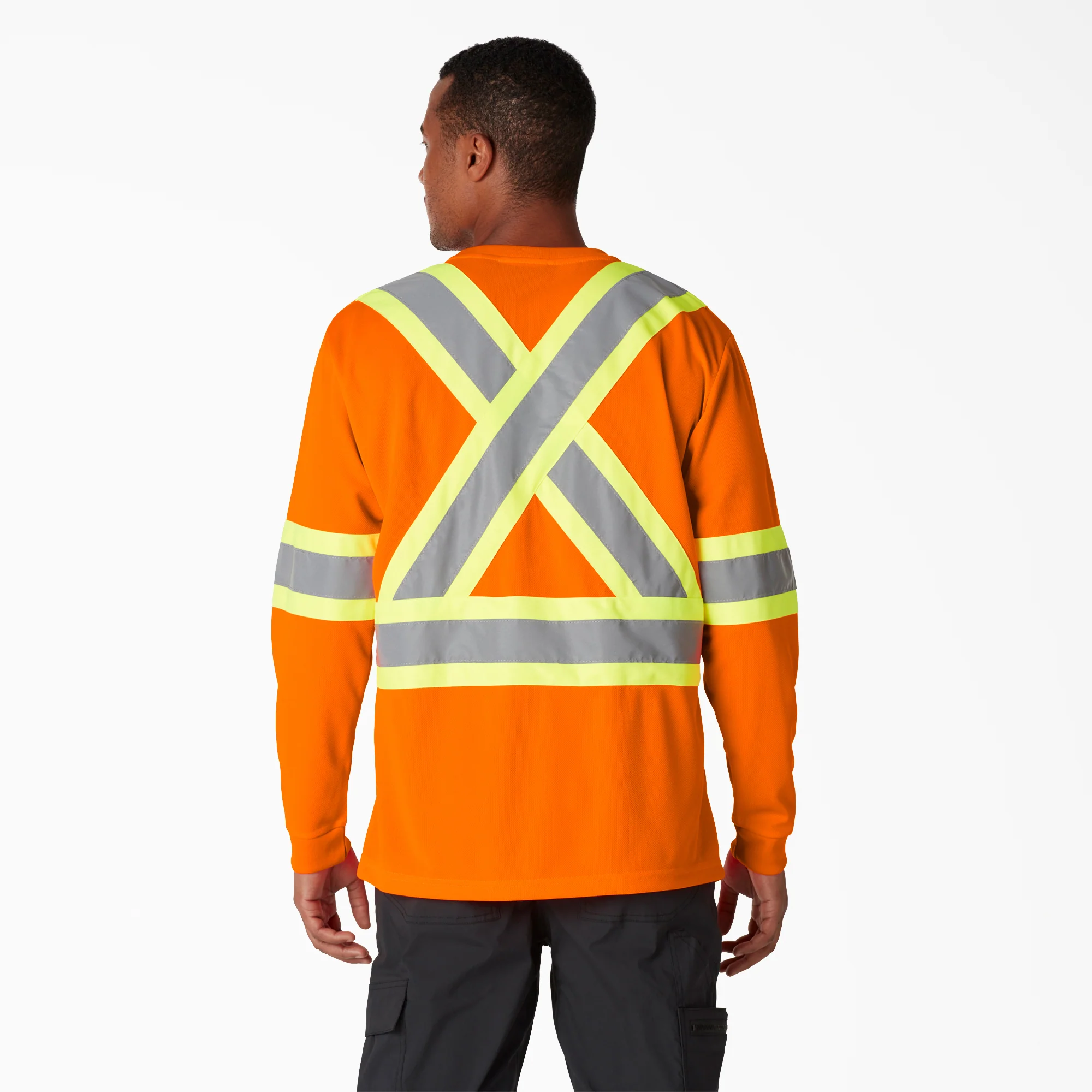 Hi Vis Safety Long Sleeve T-Shirt 2 Hi Vis Safety Long Sleeve T-Shirt