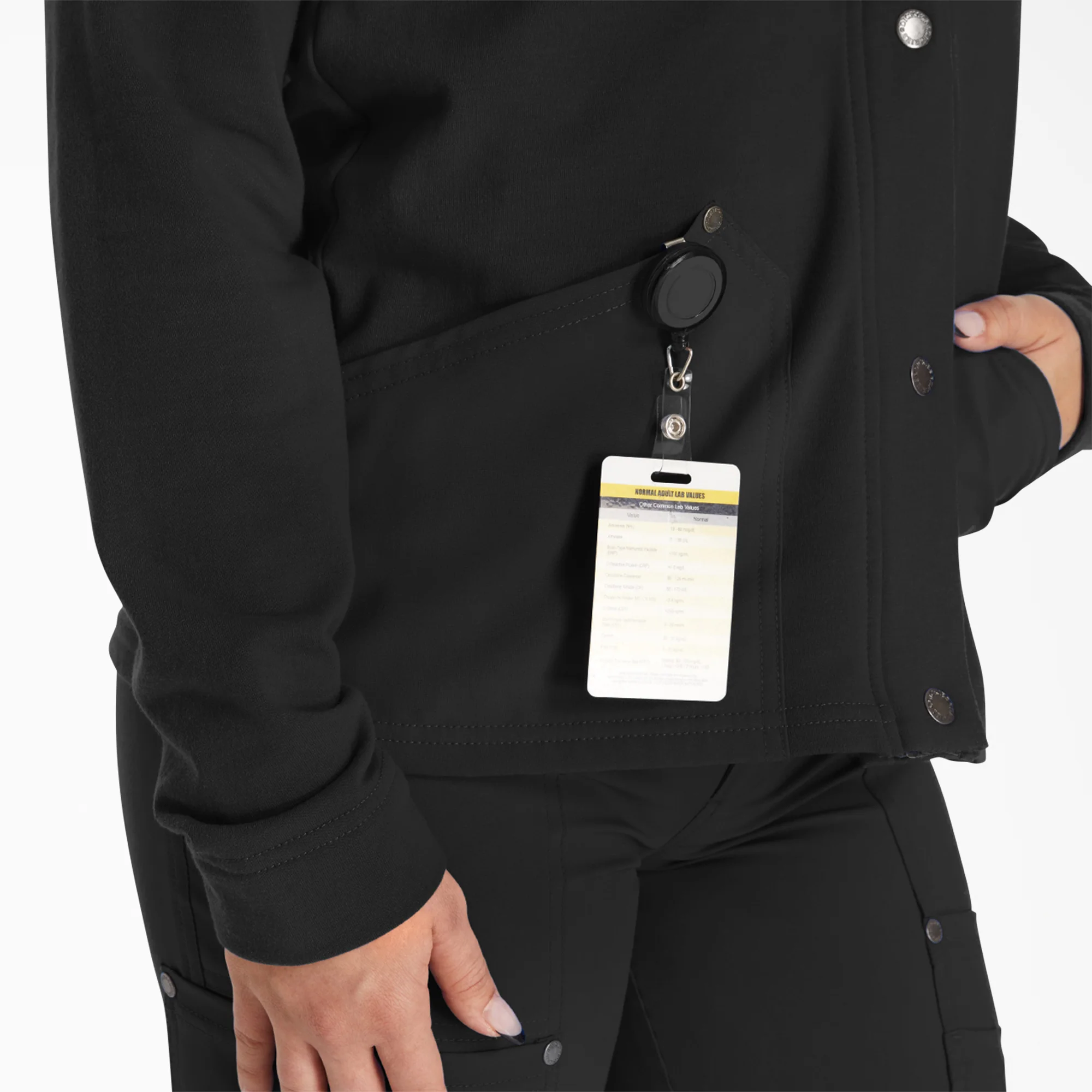 Women's EDS NXT Zip Front Scrub Jacket 6 Women's EDS NXT Zip Front Scrub Jacket