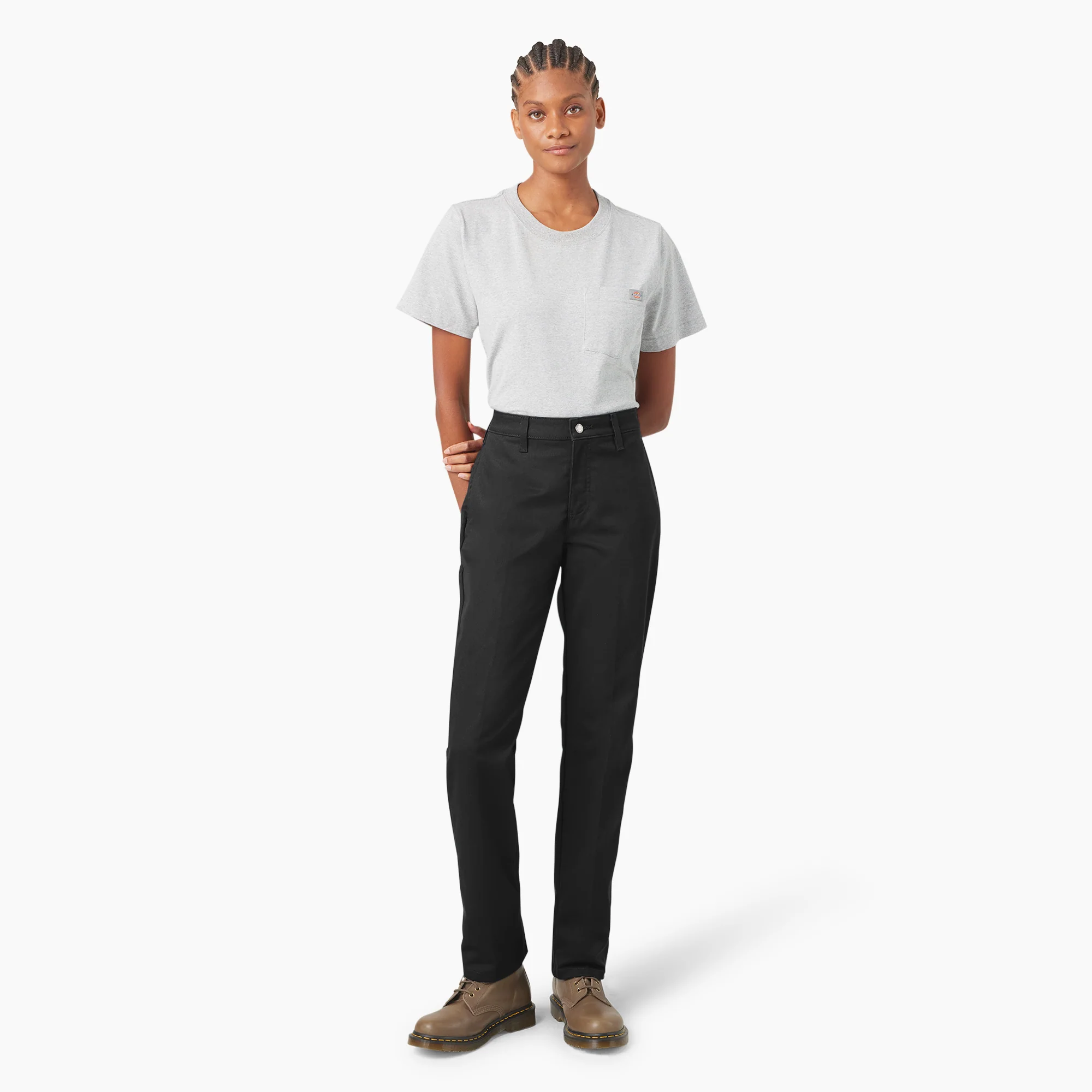 Women's Super Flex Straight Leg Work Pants 4 Women's Super Flex Straight Leg Work Pants