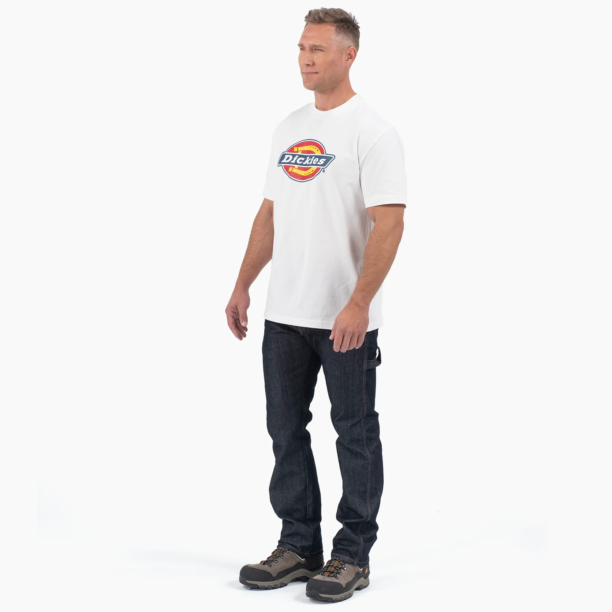Short Sleeve Tri-Color Logo Graphic T-Shirt 3 Short Sleeve Tri-Color Logo Graphic T-Shirt