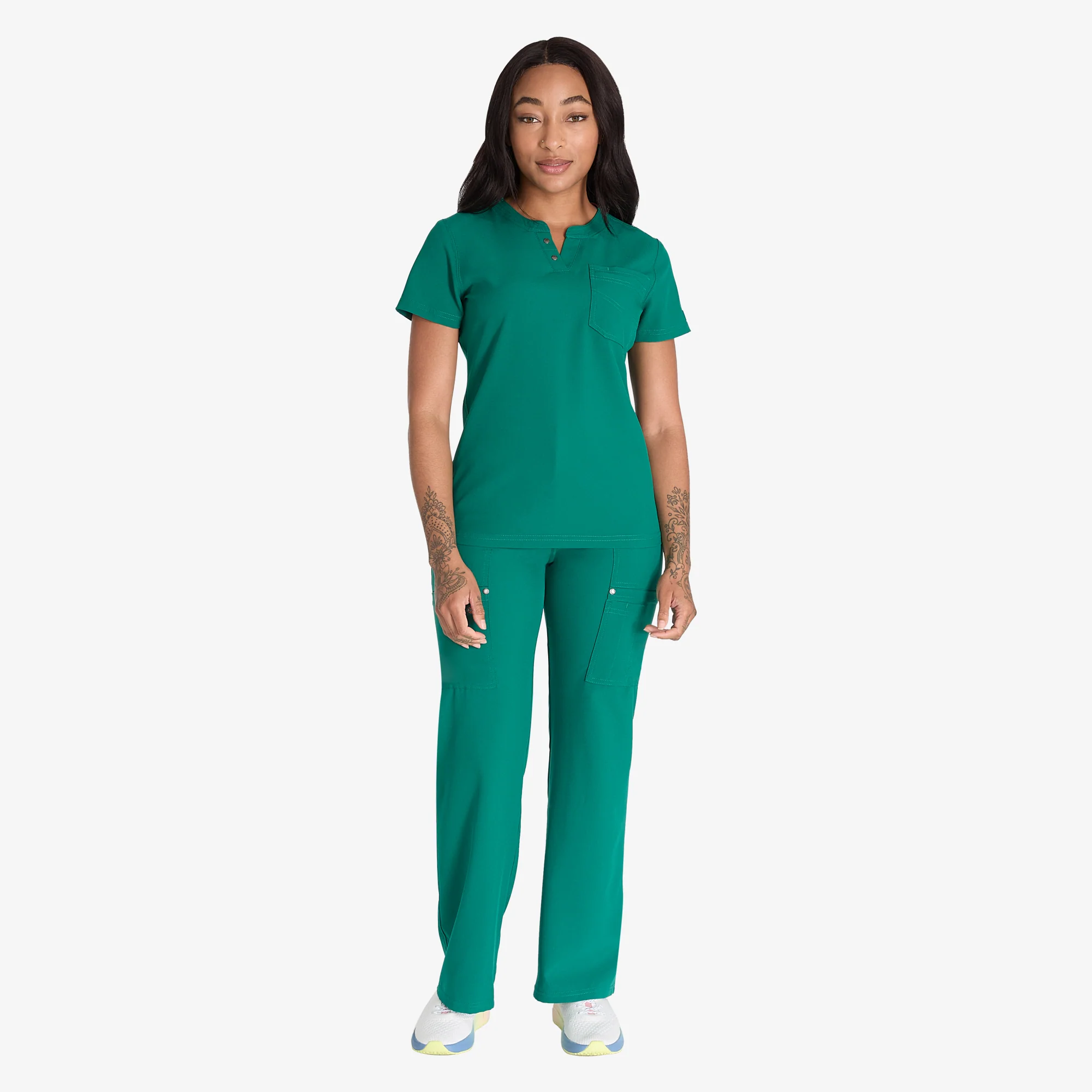 Women's EDS NXT Henley Scrub Top 5 Women's EDS NXT Henley Scrub Top