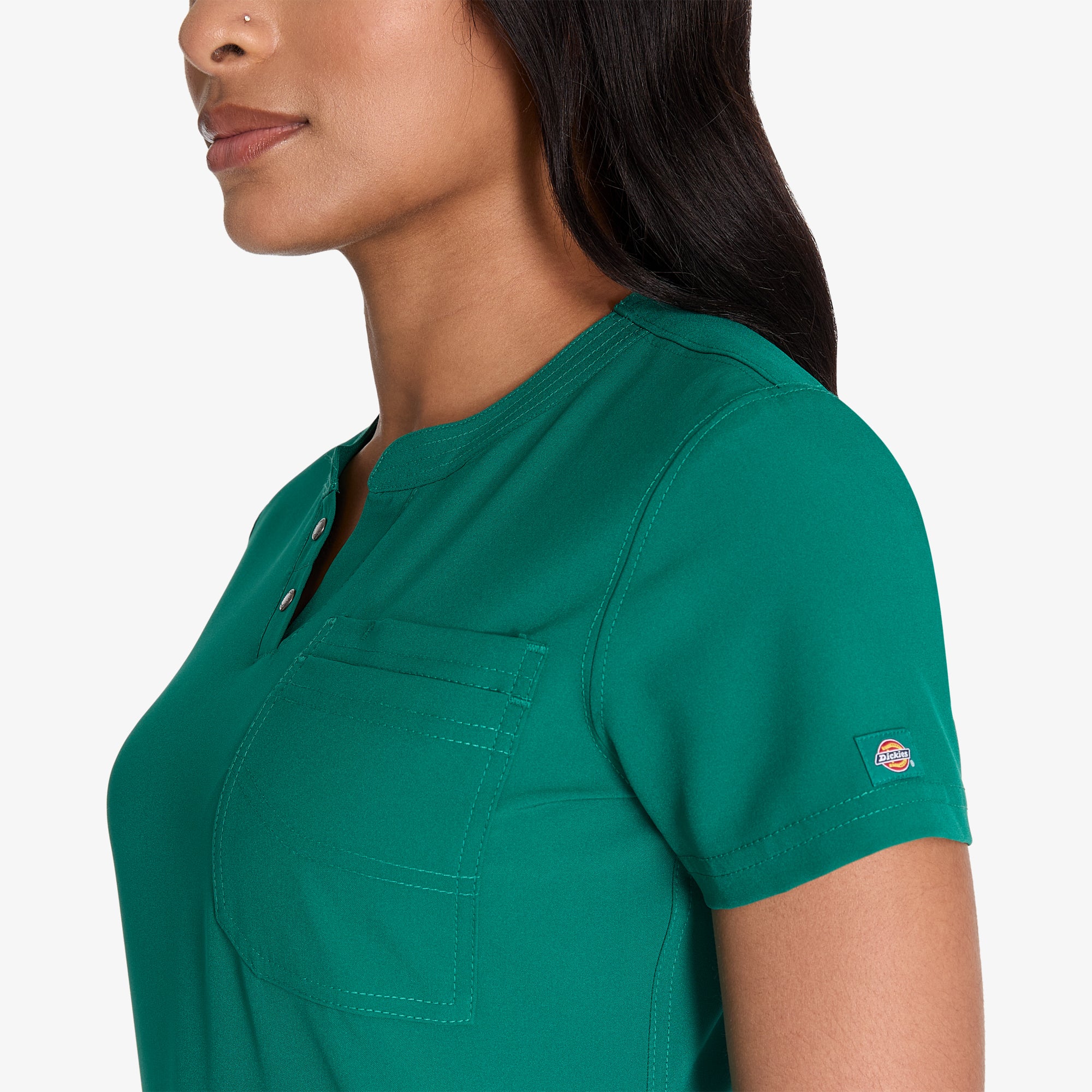 Women's EDS NXT Henley Scrub Top 6 Women's EDS NXT Henley Scrub Top