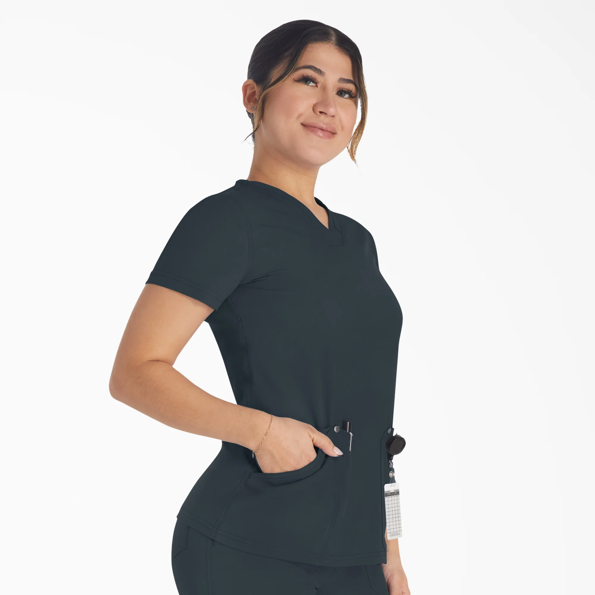 Women's EDS NXT V-Neck Scrub Top 4 Women's EDS NXT V-Neck Scrub Top