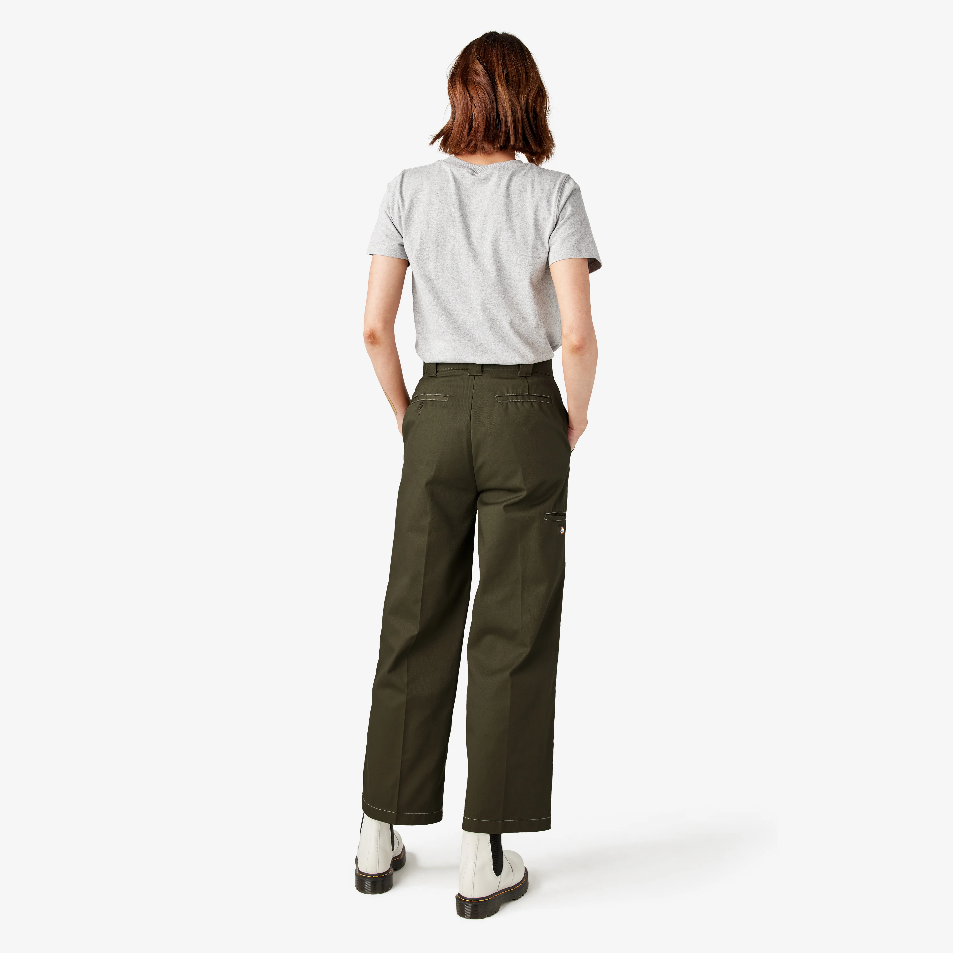 Women’s Relaxed Fit Double Knee Pants 6 Women’s Relaxed Fit Double Knee Pants