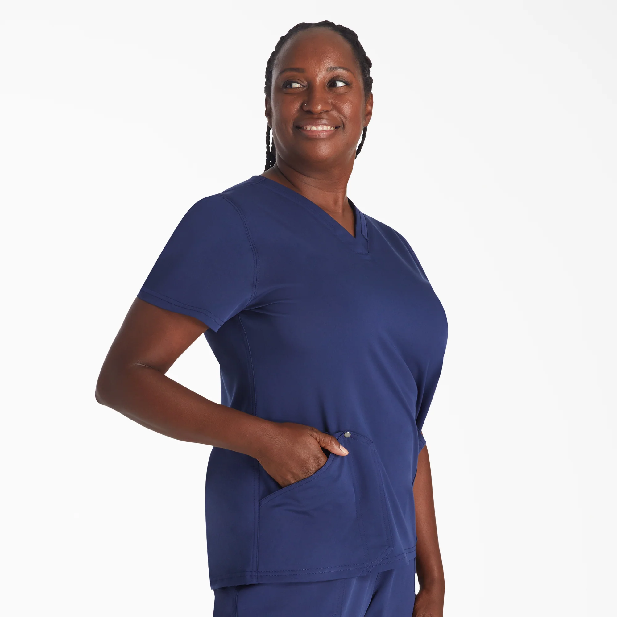 Women's EDS NXT V-Neck Scrub Top 4 Women's EDS NXT V-Neck Scrub Top