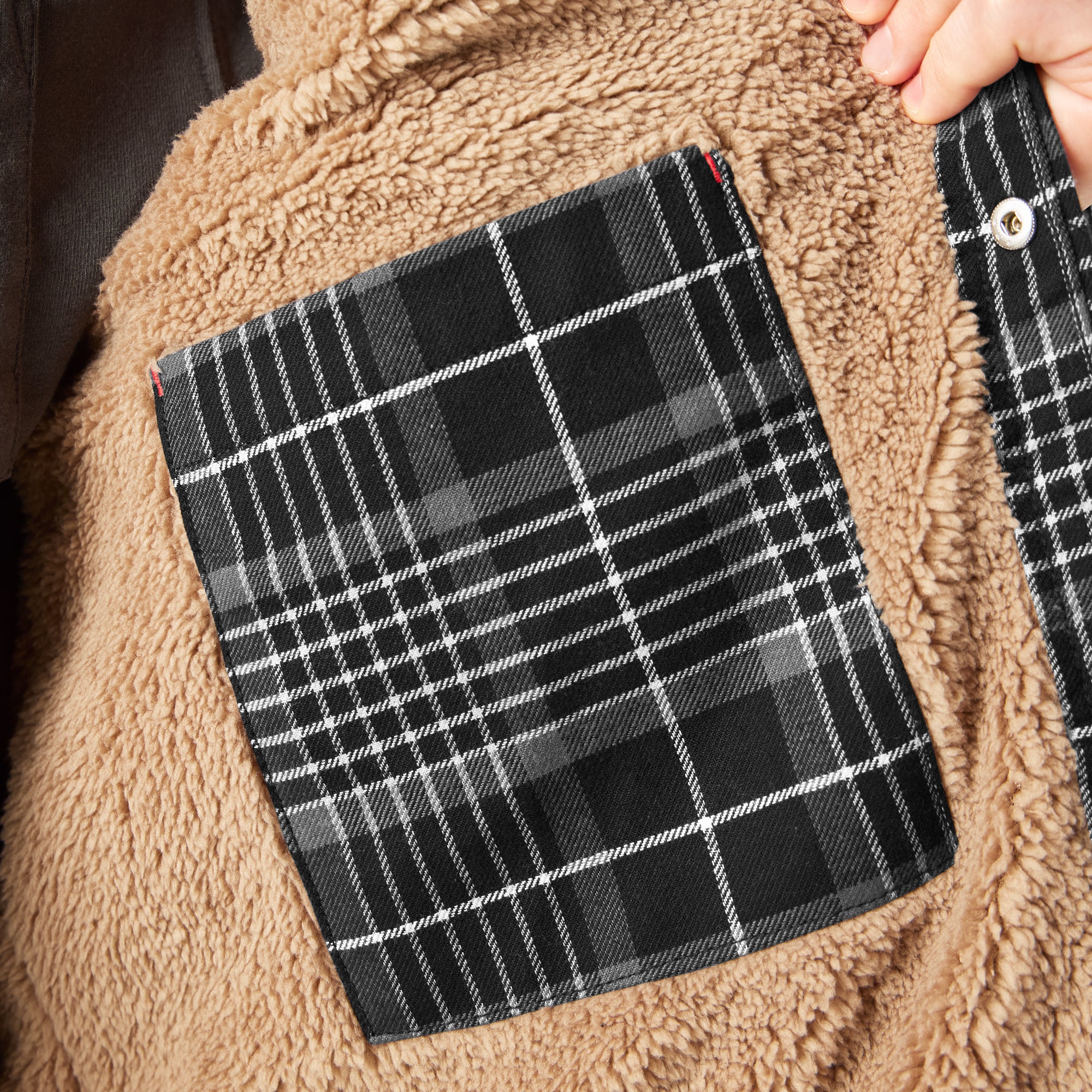 Water Repellent Fleece-Lined Flannel Shirt Jacket 8 Water Repellent Fleece-Lined Flannel Shirt Jacket