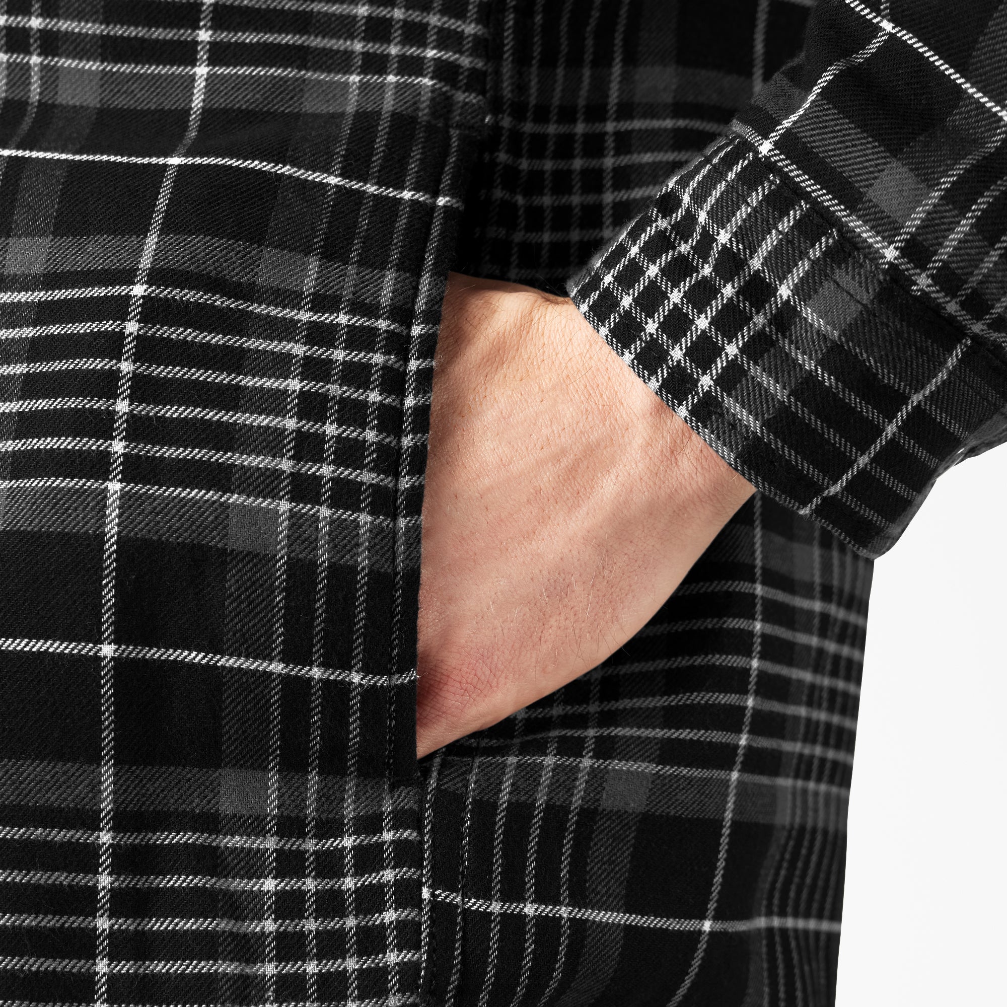 Water Repellent Fleece-Lined Flannel Shirt Jacket 9 Water Repellent Fleece-Lined Flannel Shirt Jacket