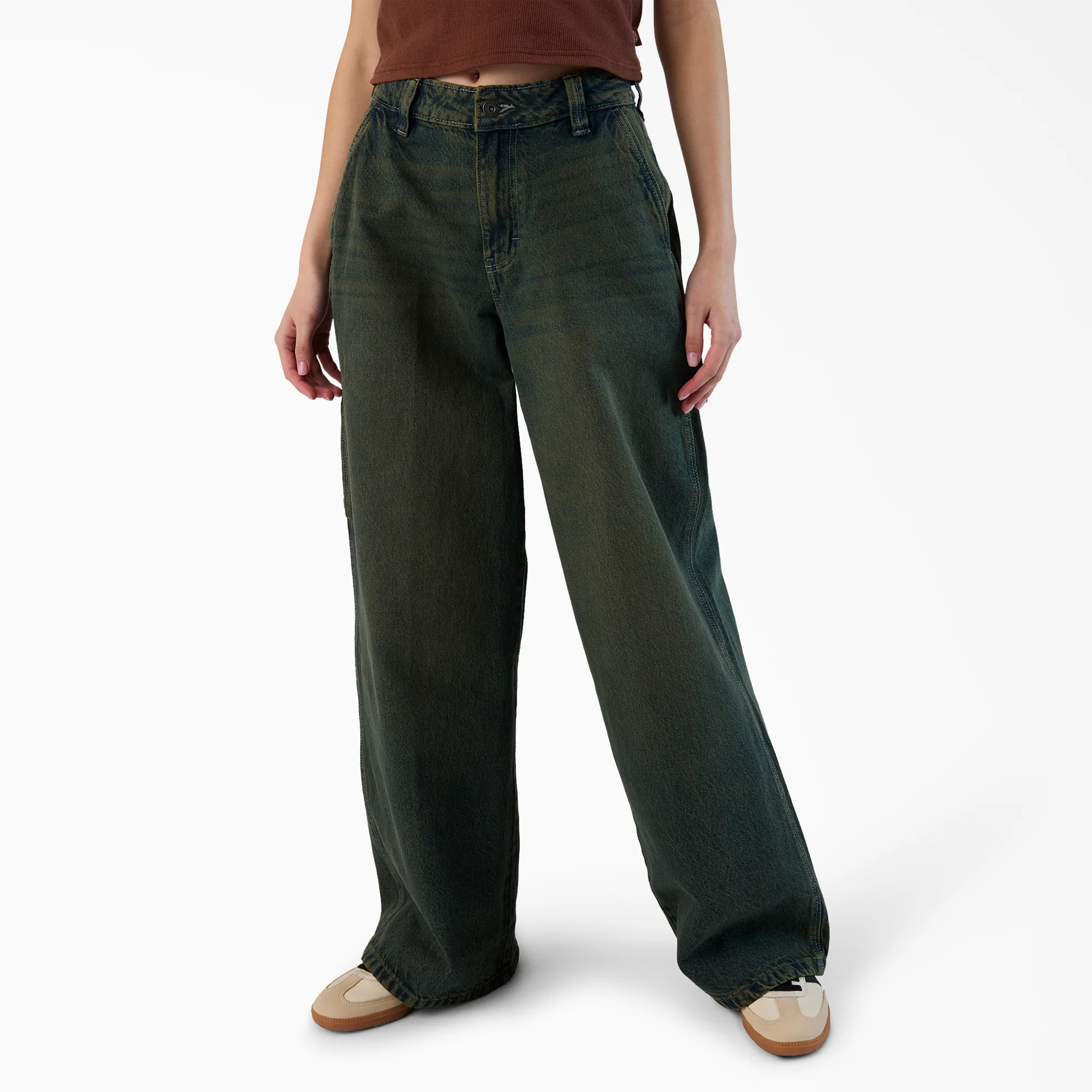 Women’s Loose Fit Denim Carpenter Jeans