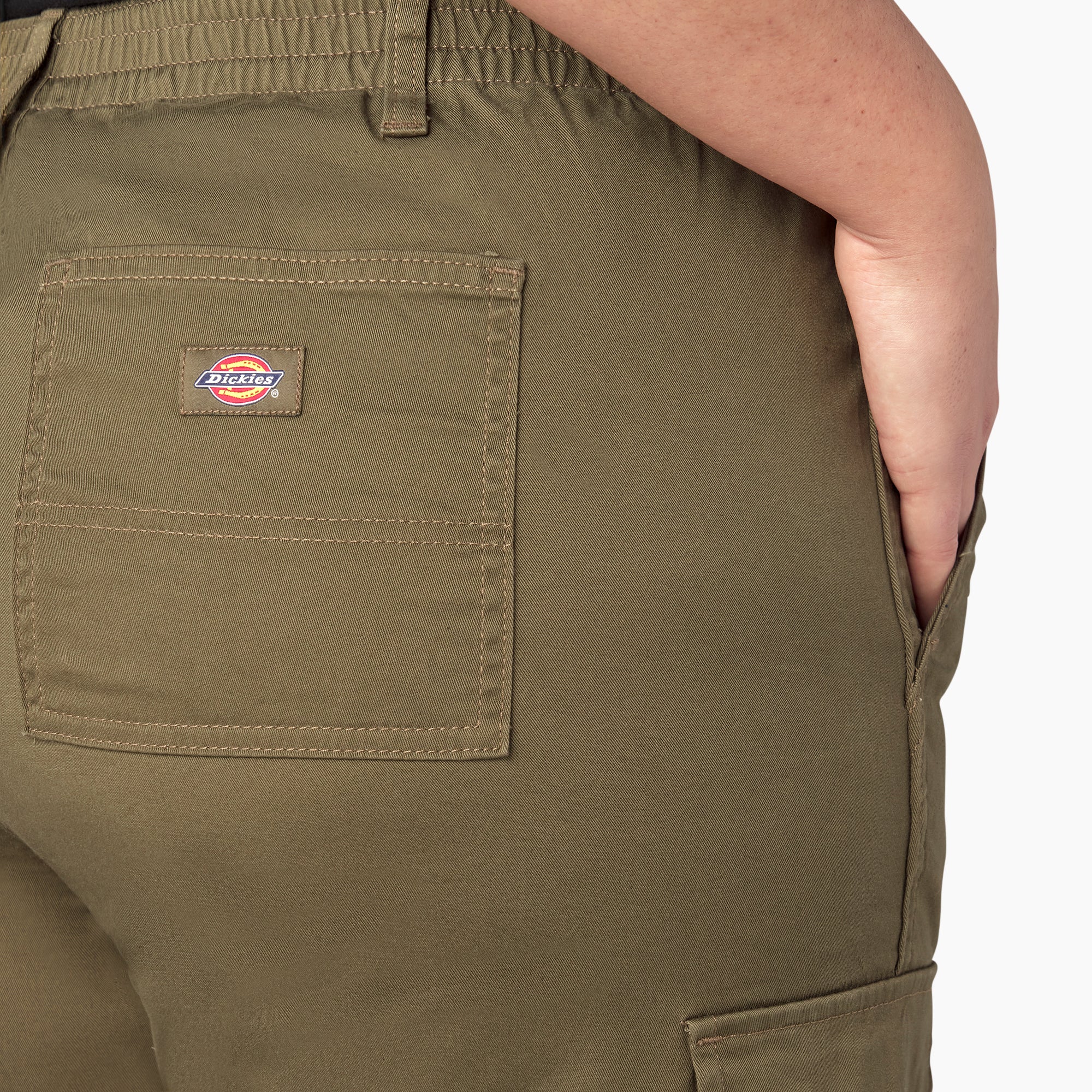 Women's Plus High Rise Fit Cargo Pants 10 Women's Plus High Rise Fit Cargo Pants