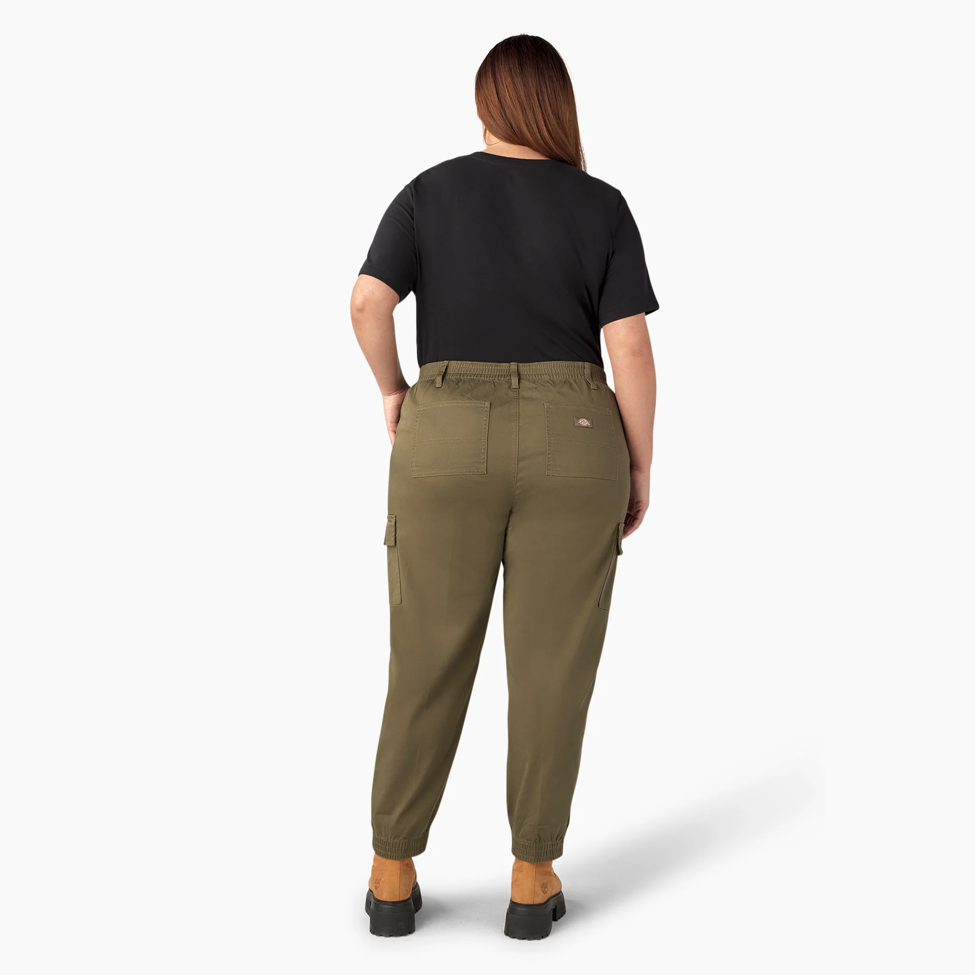 Women's Plus High Rise Fit Cargo Pants 6 Women's Plus High Rise Fit Cargo Pants
