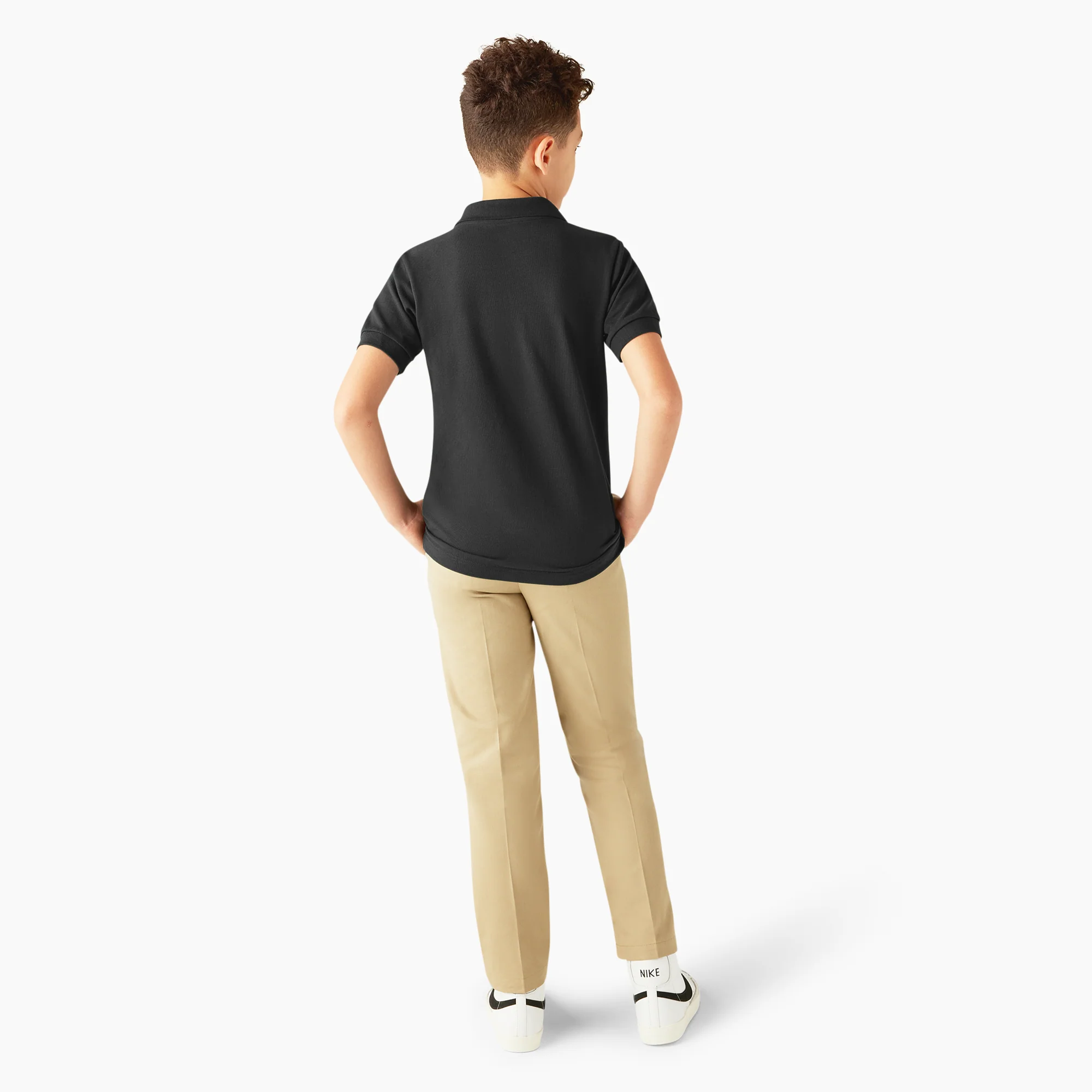 Kids' Piqué Short Sleeve Polo 5 Kids' Piqué Short Sleeve Polo