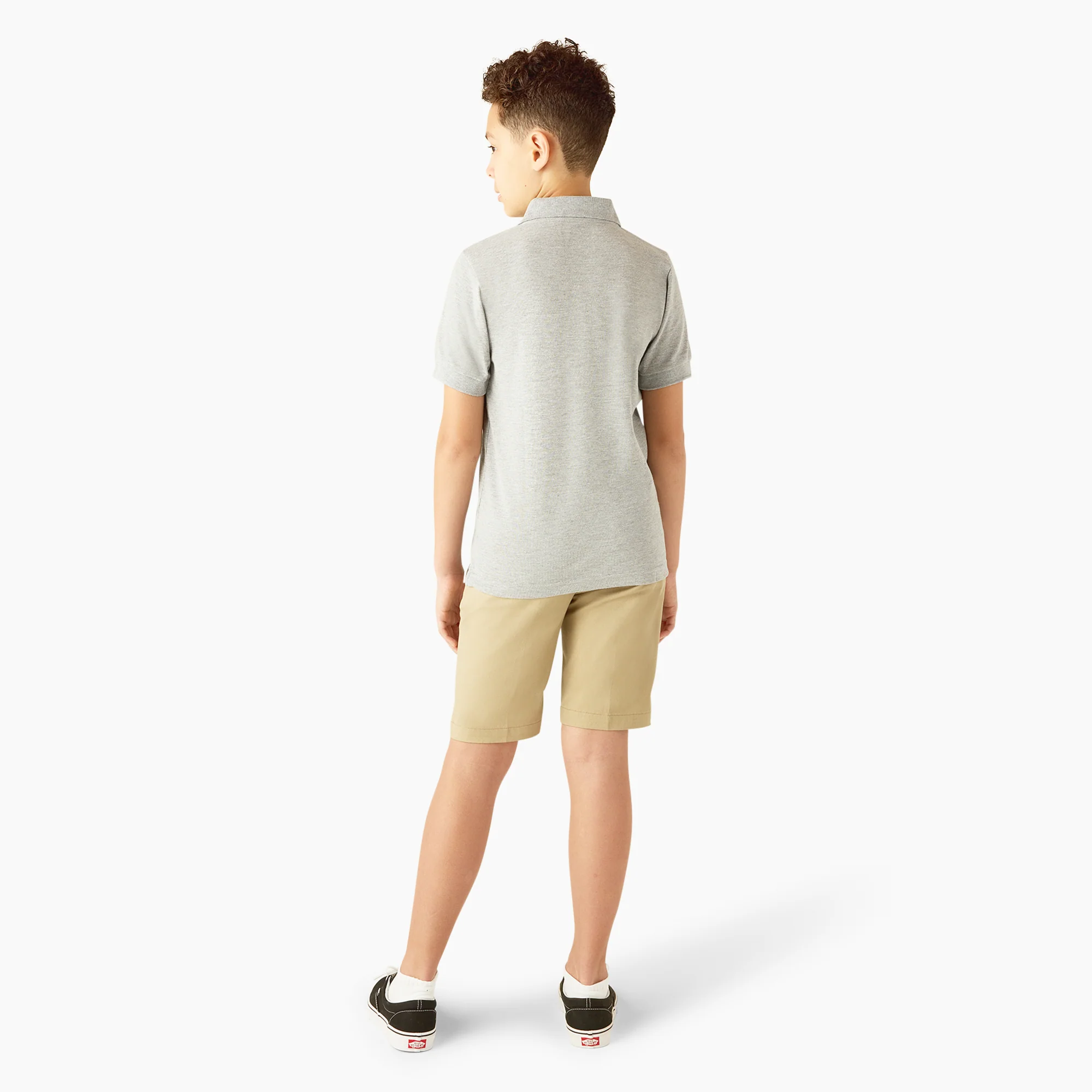Kids' Piqué Short Sleeve Polo 5 Kids' Piqué Short Sleeve Polo