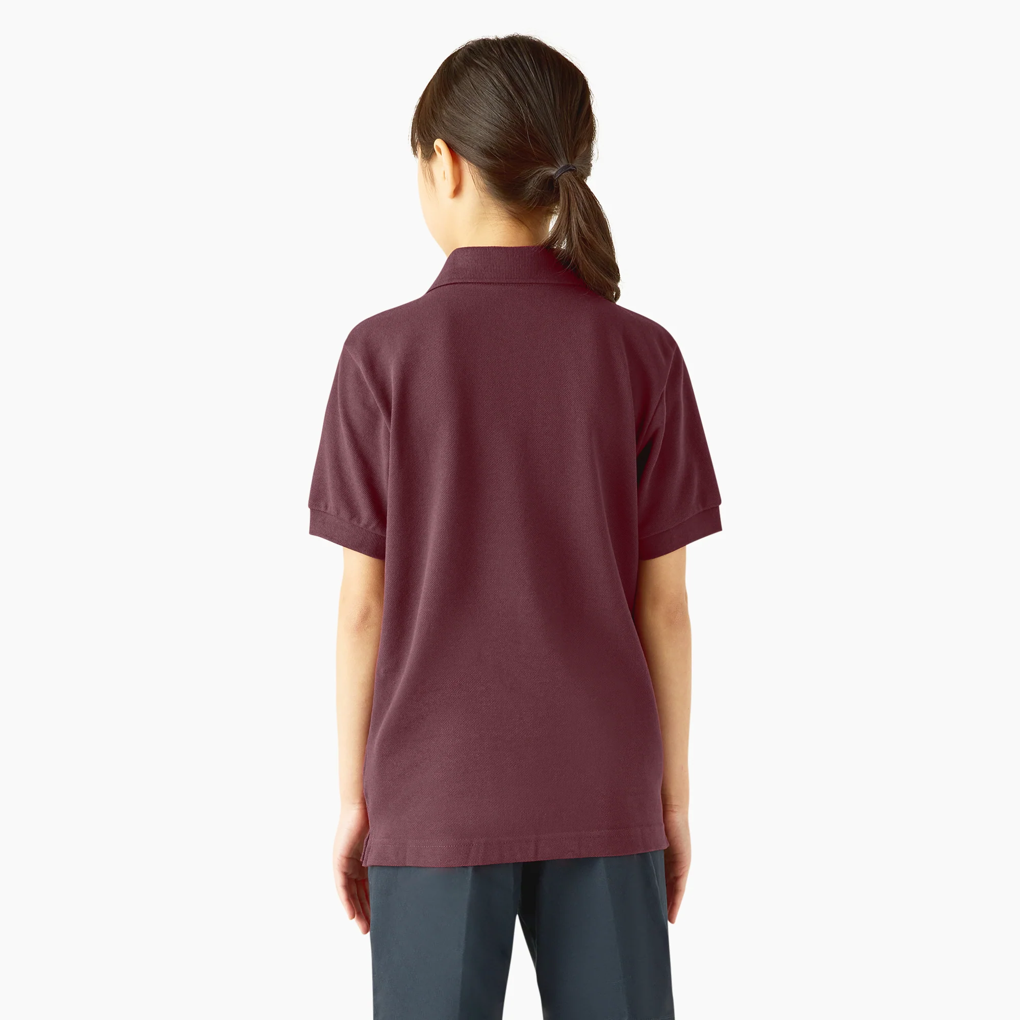 Kids' Piqué Short Sleeve Polo 2 Kids' Piqué Short Sleeve Polo