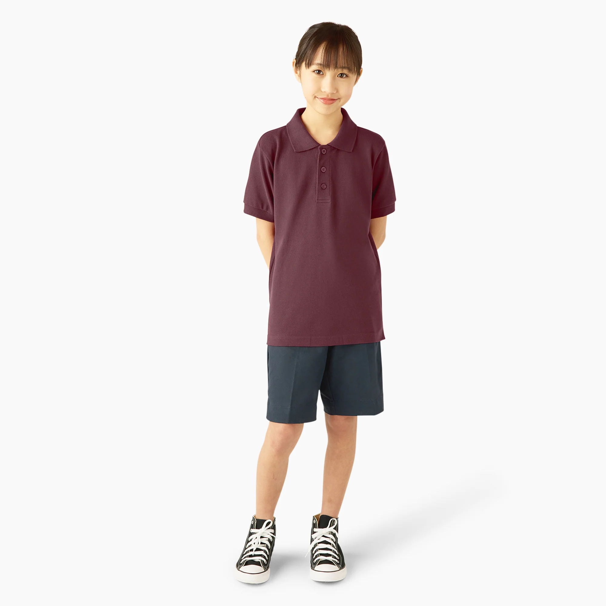 Kids' Piqué Short Sleeve Polo 4 Kids' Piqué Short Sleeve Polo
