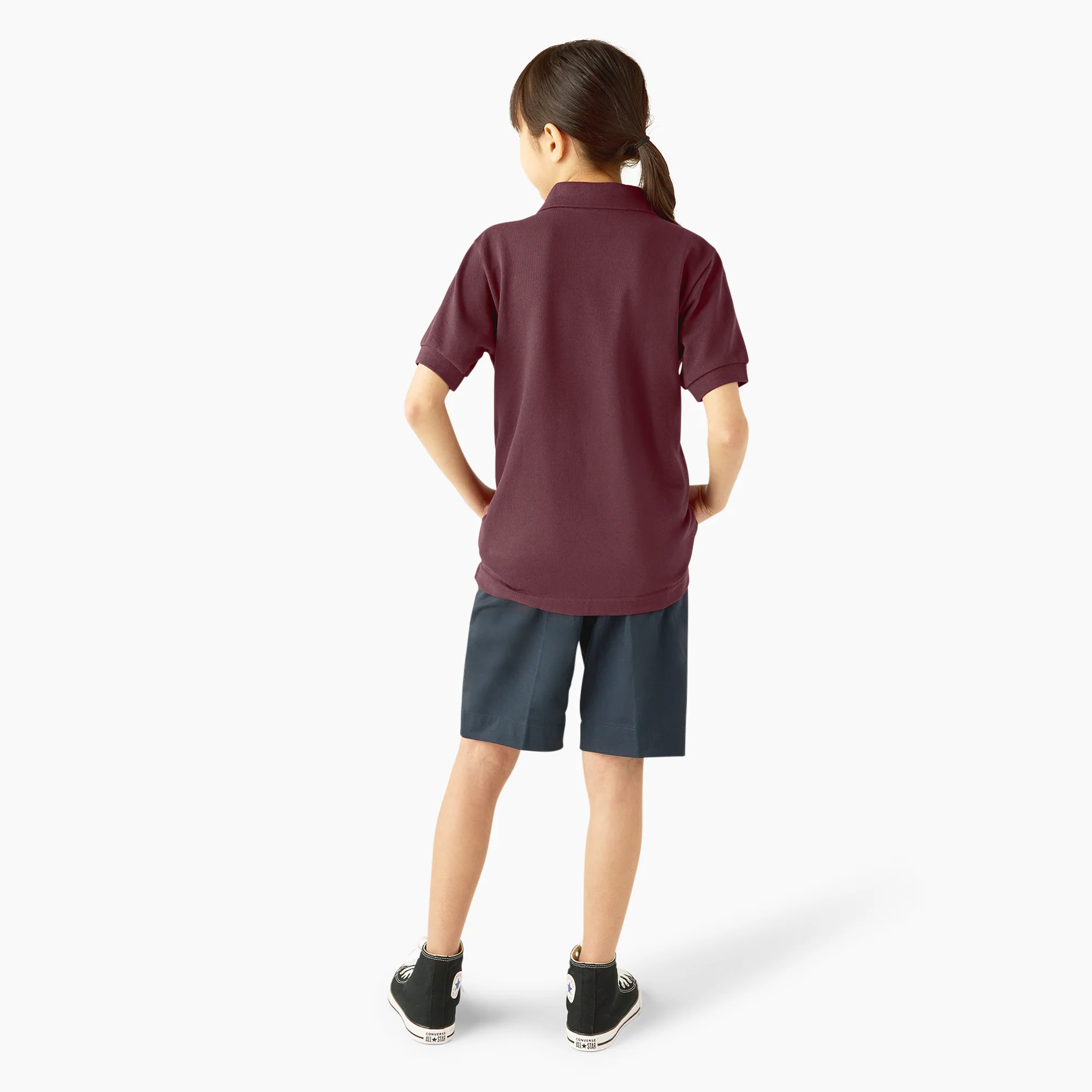 Kids' Piqué Short Sleeve Polo 5 Kids' Piqué Short Sleeve Polo