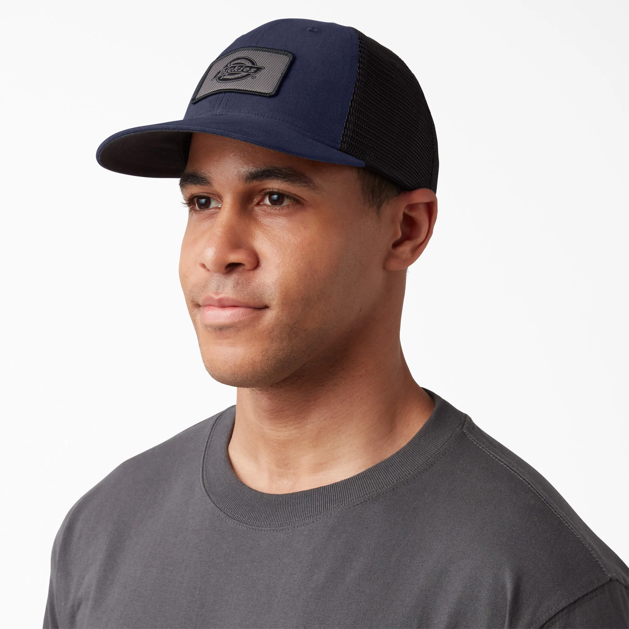 Logo Patch Mesh Trucker Cap 3 Logo Patch Mesh Trucker Cap