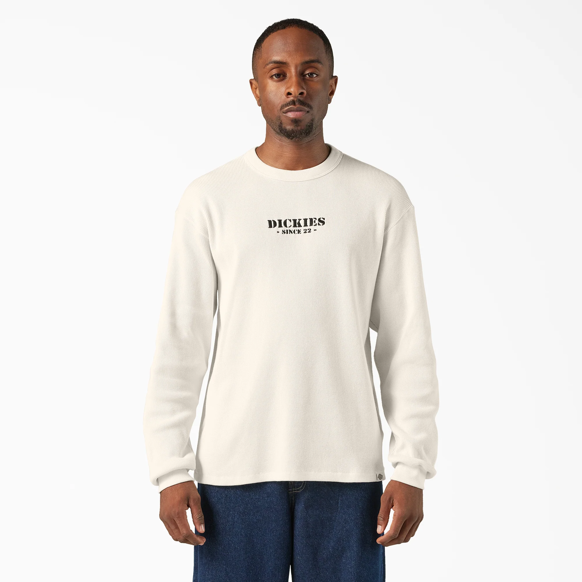 Long Sleeve Waffle Shirt