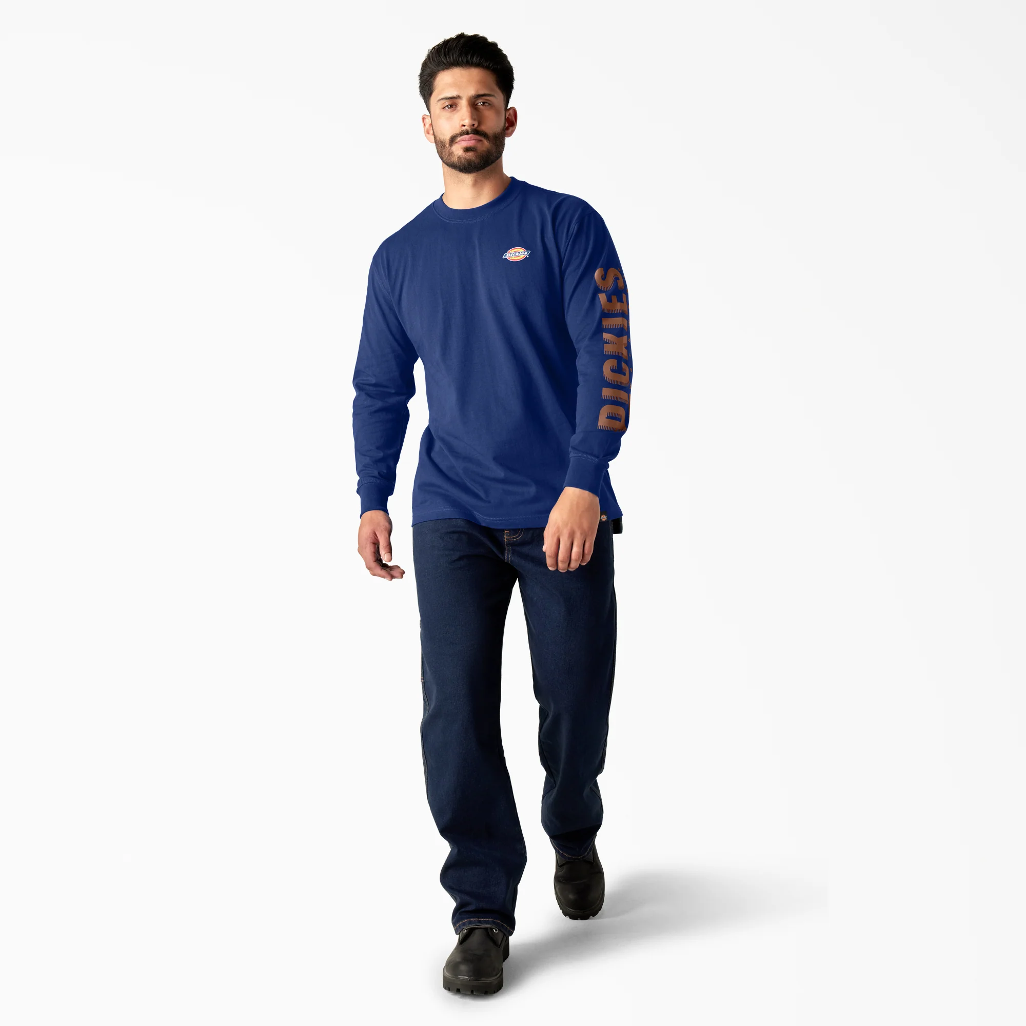 Long Sleeve Workwear Graphic T-Shirt 4 Long Sleeve Workwear Graphic T-Shirt
