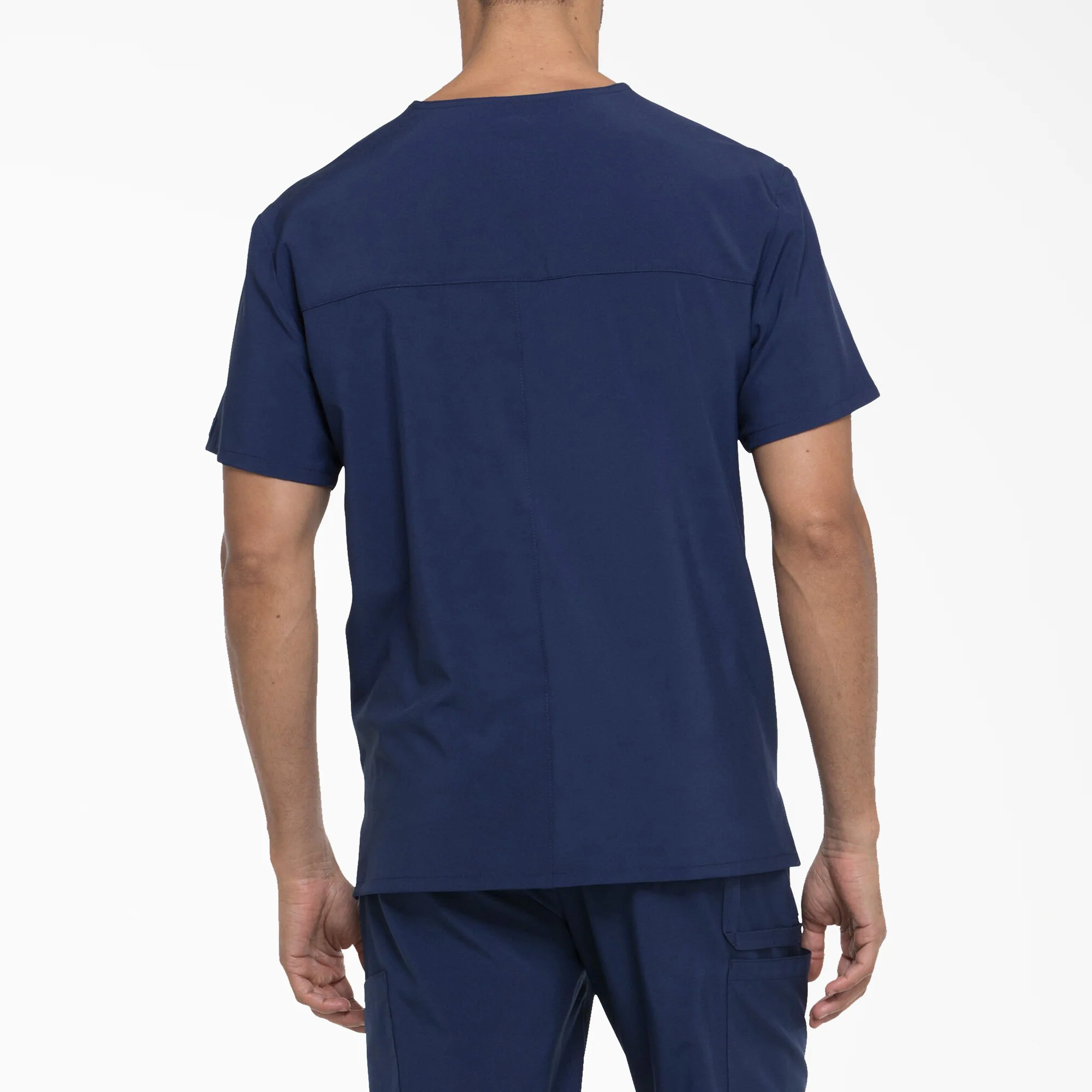 Men's EDS Essentials V-Neck Scrub Top 2 Men's EDS Essentials V-Neck Scrub Top