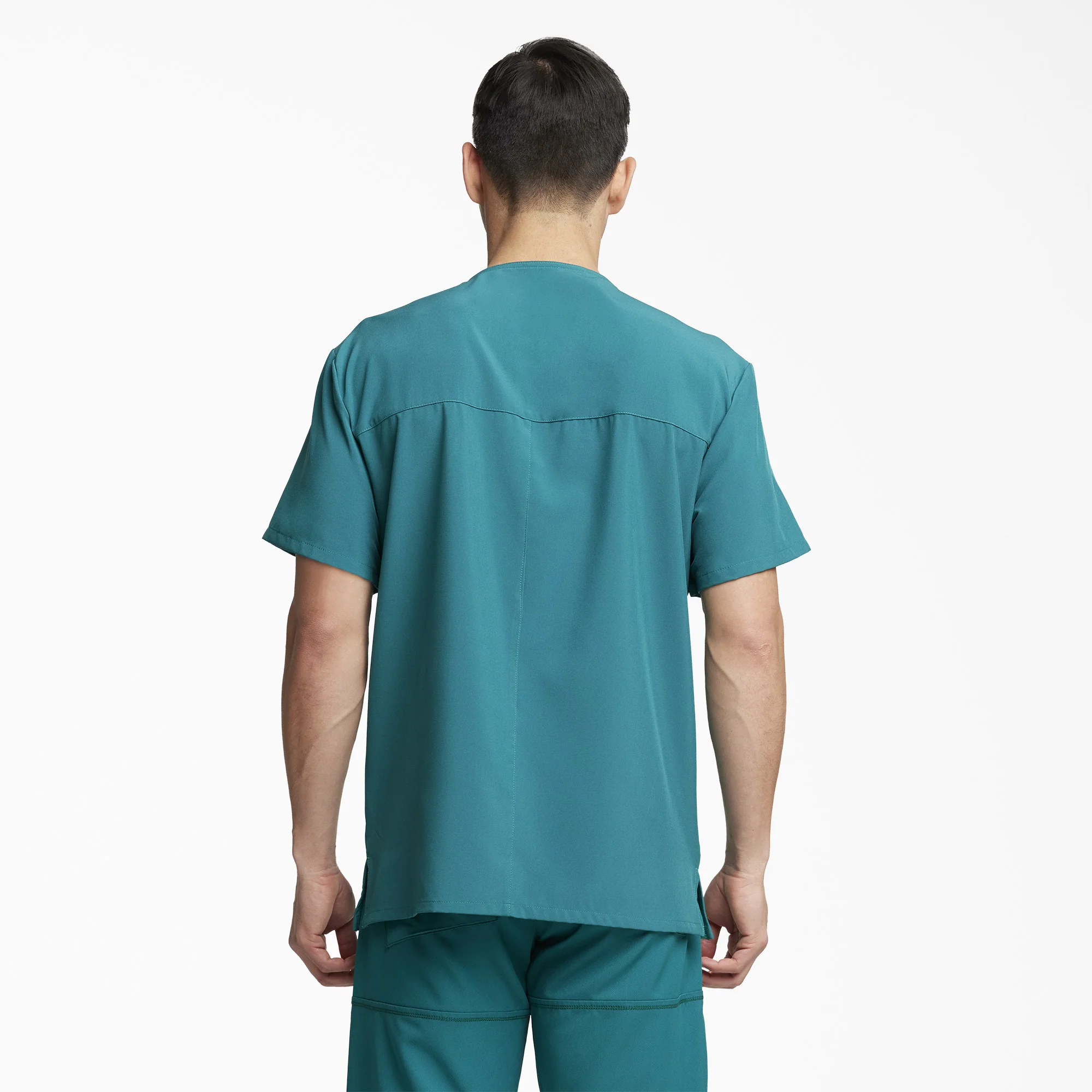 Men's EDS Essentials V-Neck Scrub Top 2 Men's EDS Essentials V-Neck Scrub Top