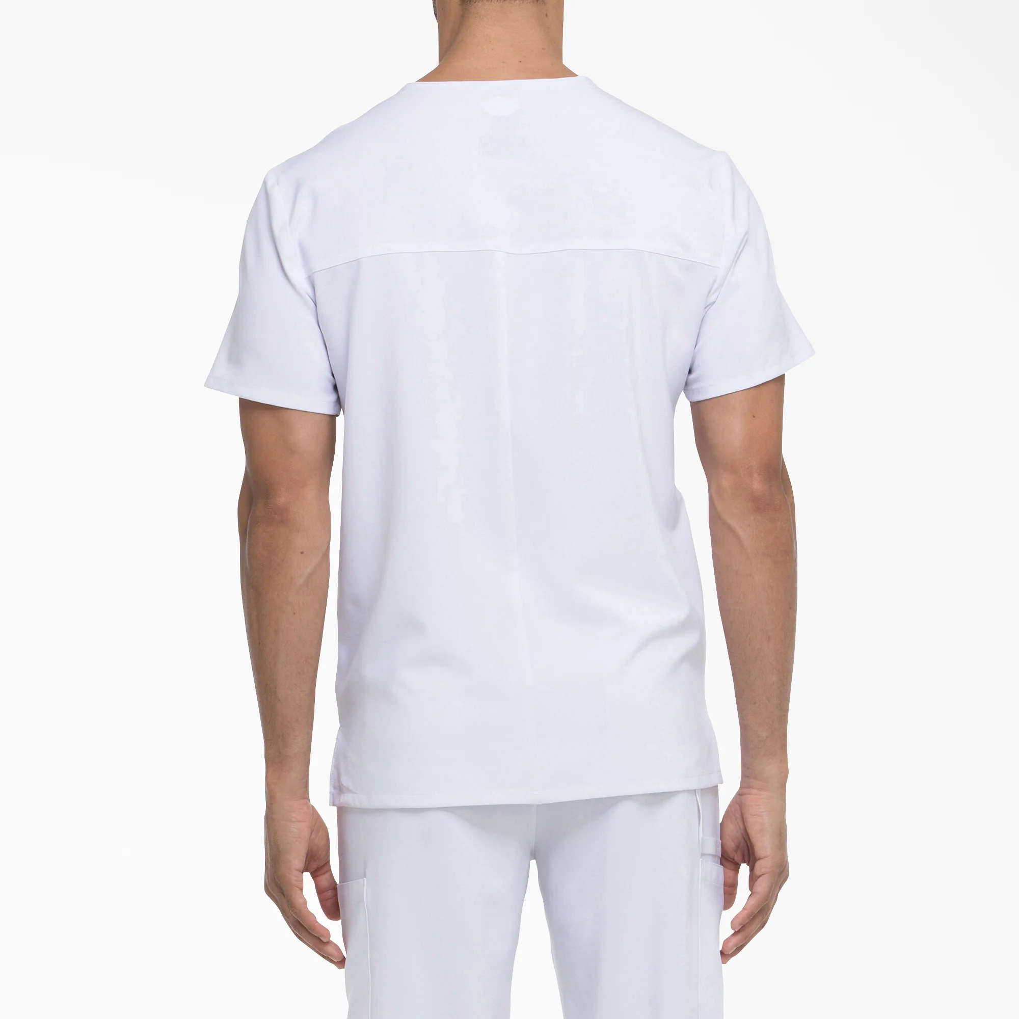 Men's EDS Essentials V-Neck Scrub Top 2 Men's EDS Essentials V-Neck Scrub Top