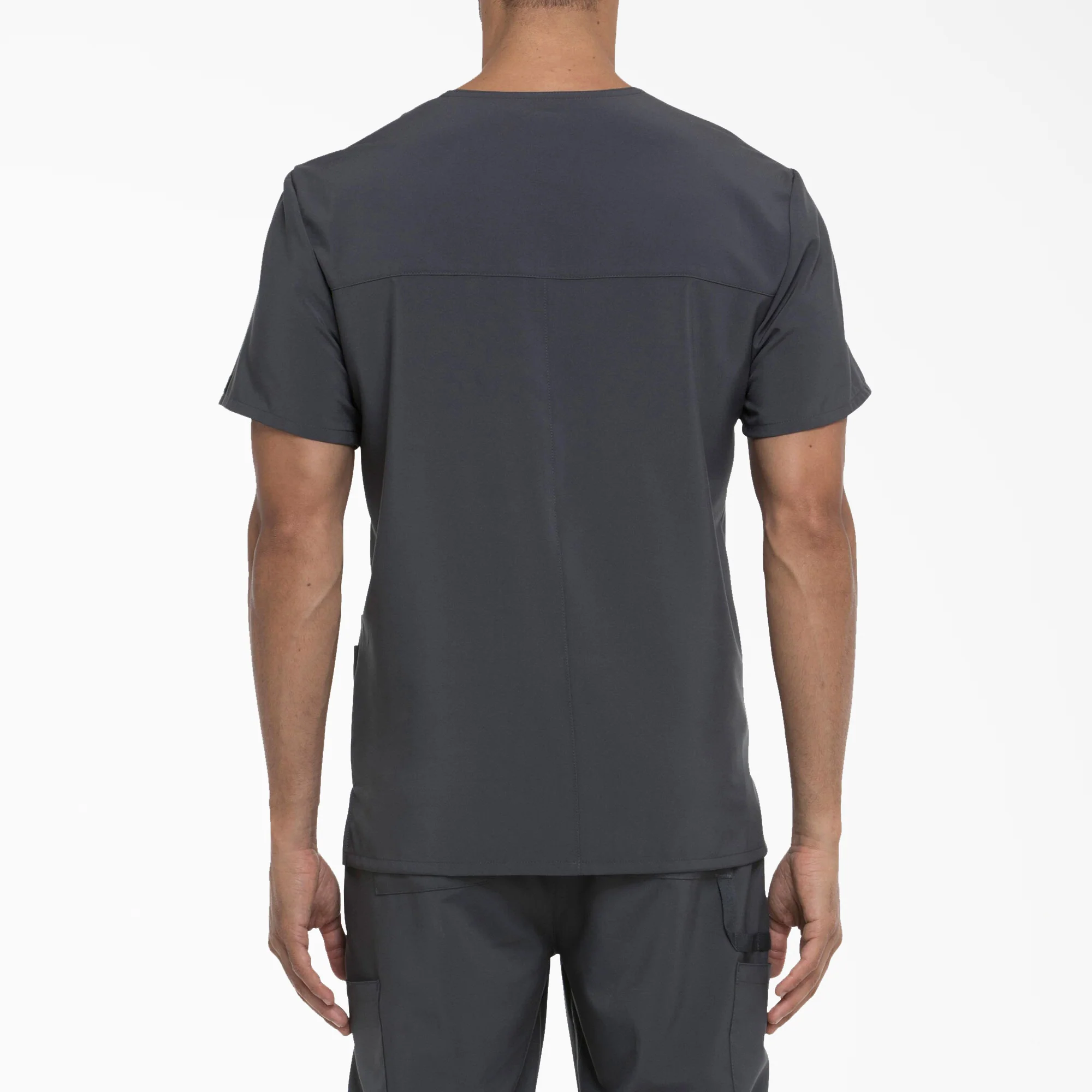 Men's EDS Essentials V-Neck Scrub Top 2 Men's EDS Essentials V-Neck Scrub Top