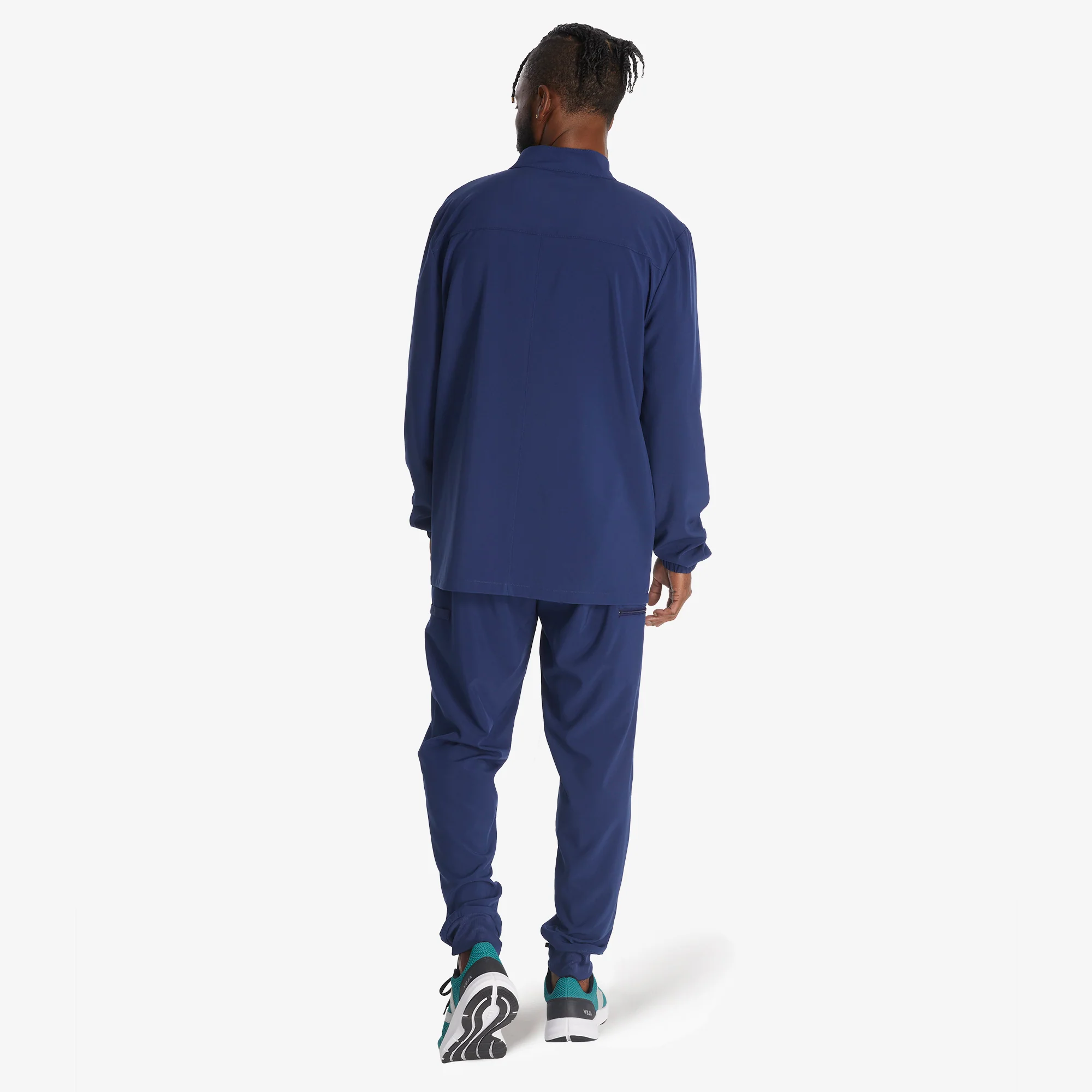 Men's EDS Essentials Zip Front Scrub Jacket 6 Men's EDS Essentials Zip Front Scrub Jacket