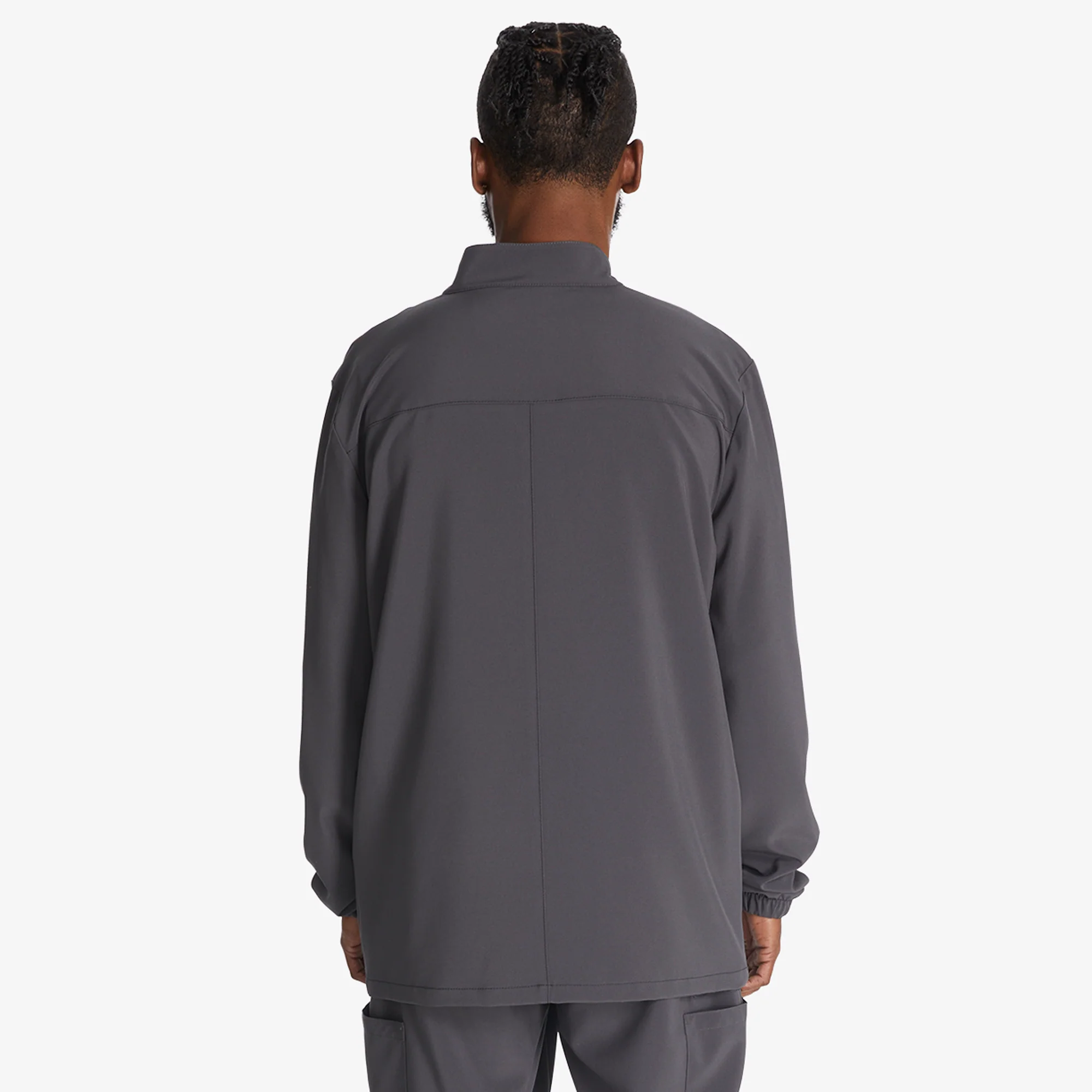 Men's EDS Essentials Zip Front Scrub Jacket 2 Men's EDS Essentials Zip Front Scrub Jacket