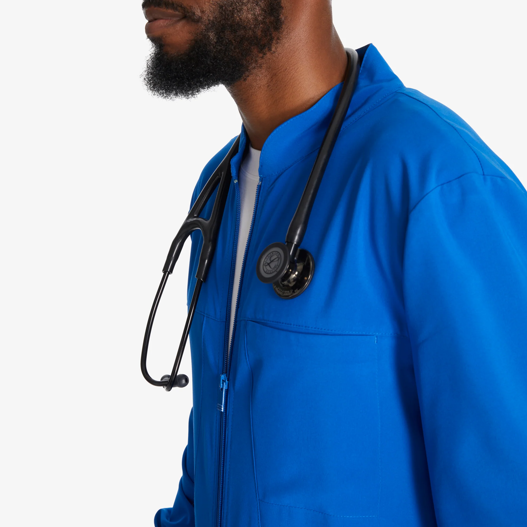 Men's EDS Essentials Zip Front Scrub Jacket 7 Men's EDS Essentials Zip Front Scrub Jacket