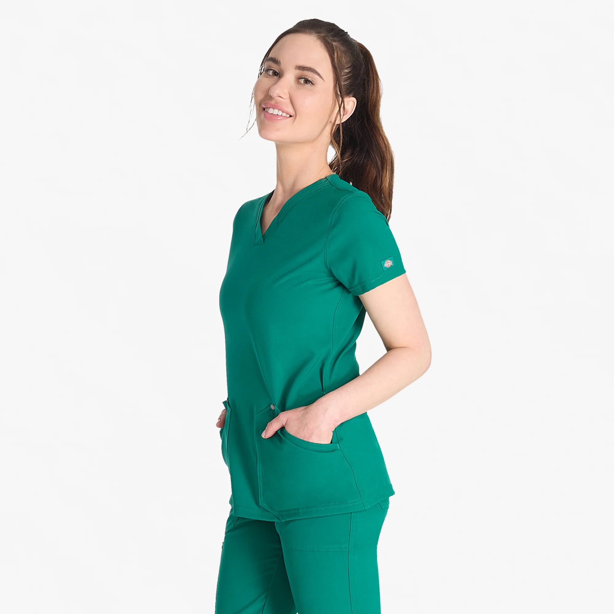 Women's EDS NXT V-Neck Scrub Top 3 Women's EDS NXT V-Neck Scrub Top