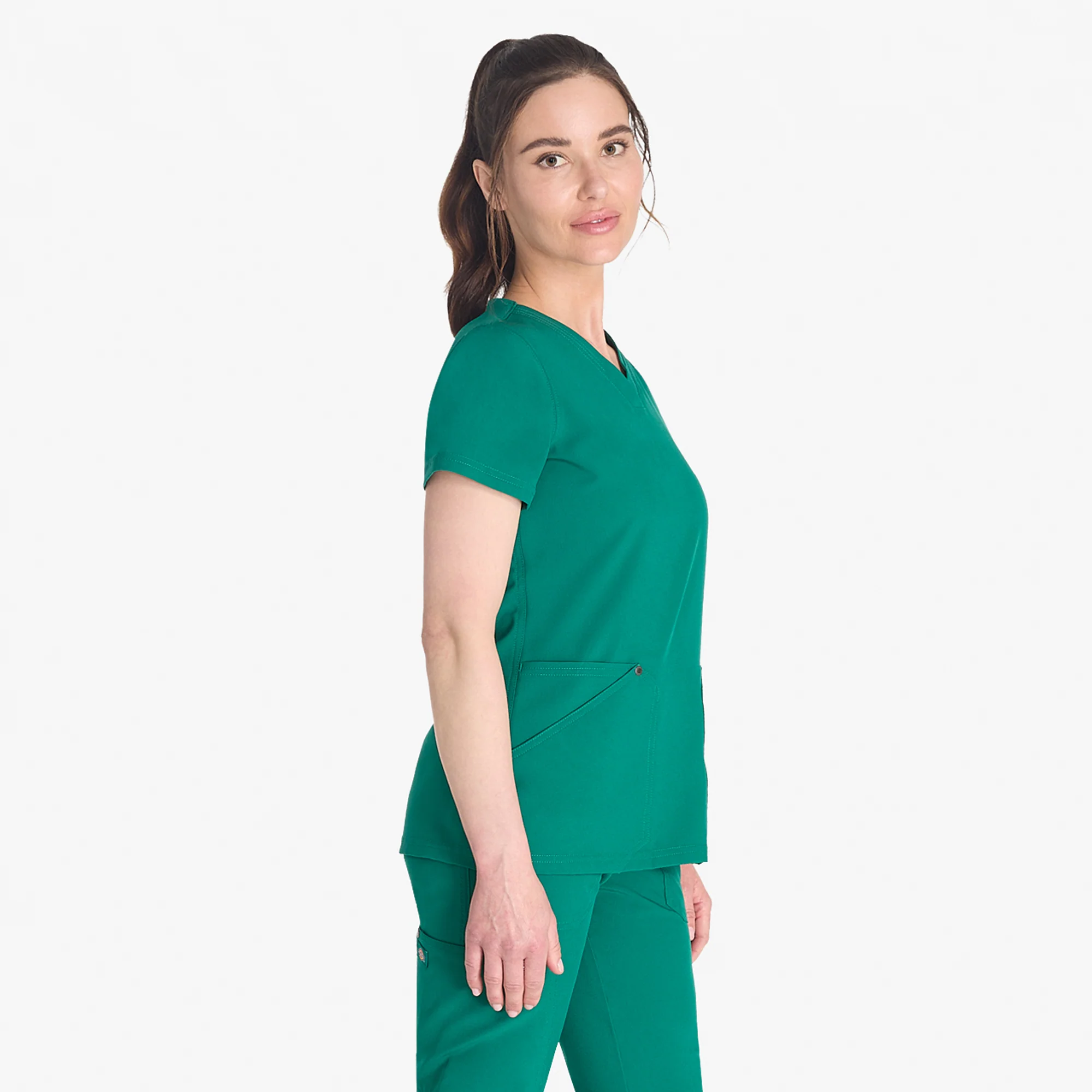 Women's EDS NXT V-Neck Scrub Top 4 Women's EDS NXT V-Neck Scrub Top