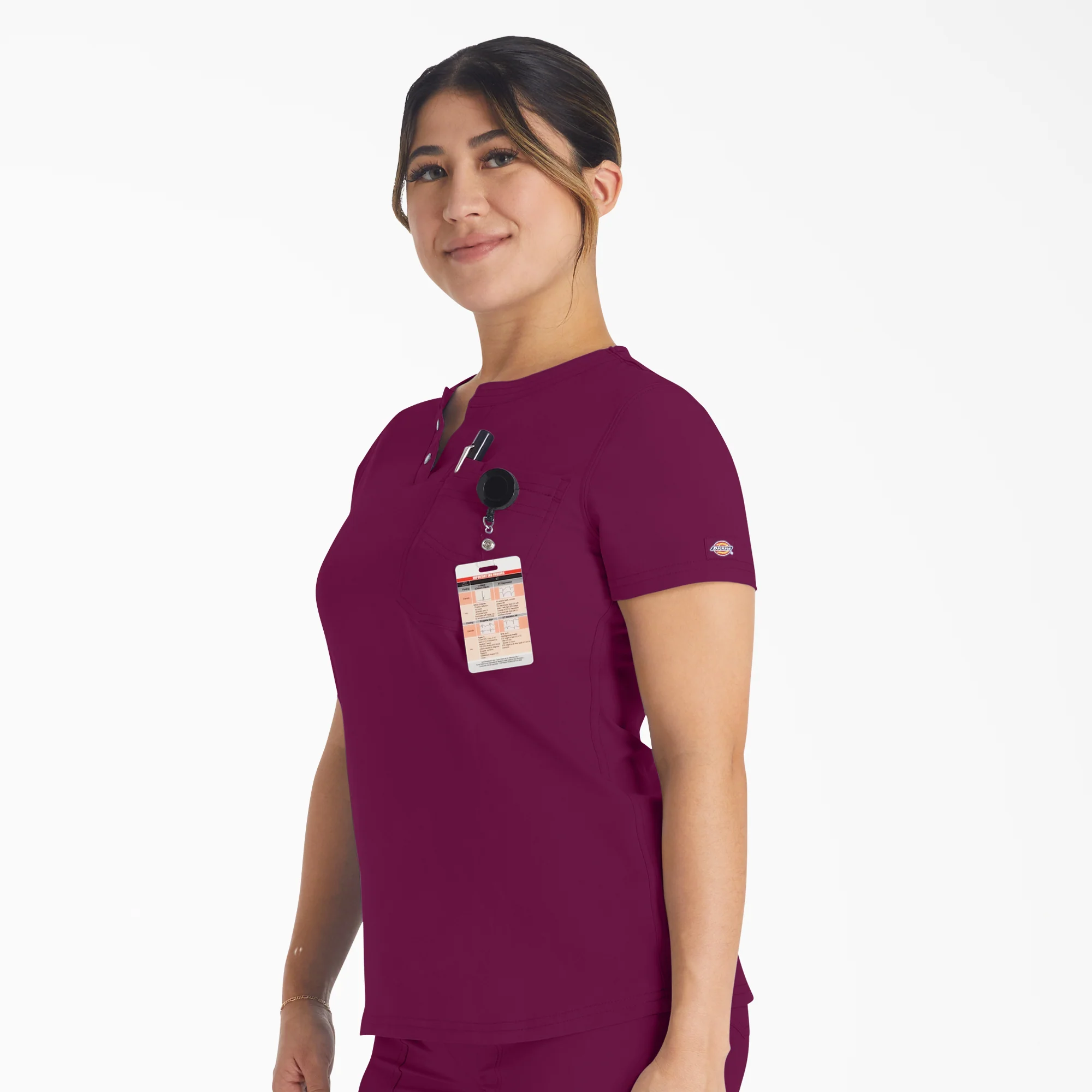 Women's EDS NXT Henley Scrub Top 3 Women's EDS NXT Henley Scrub Top